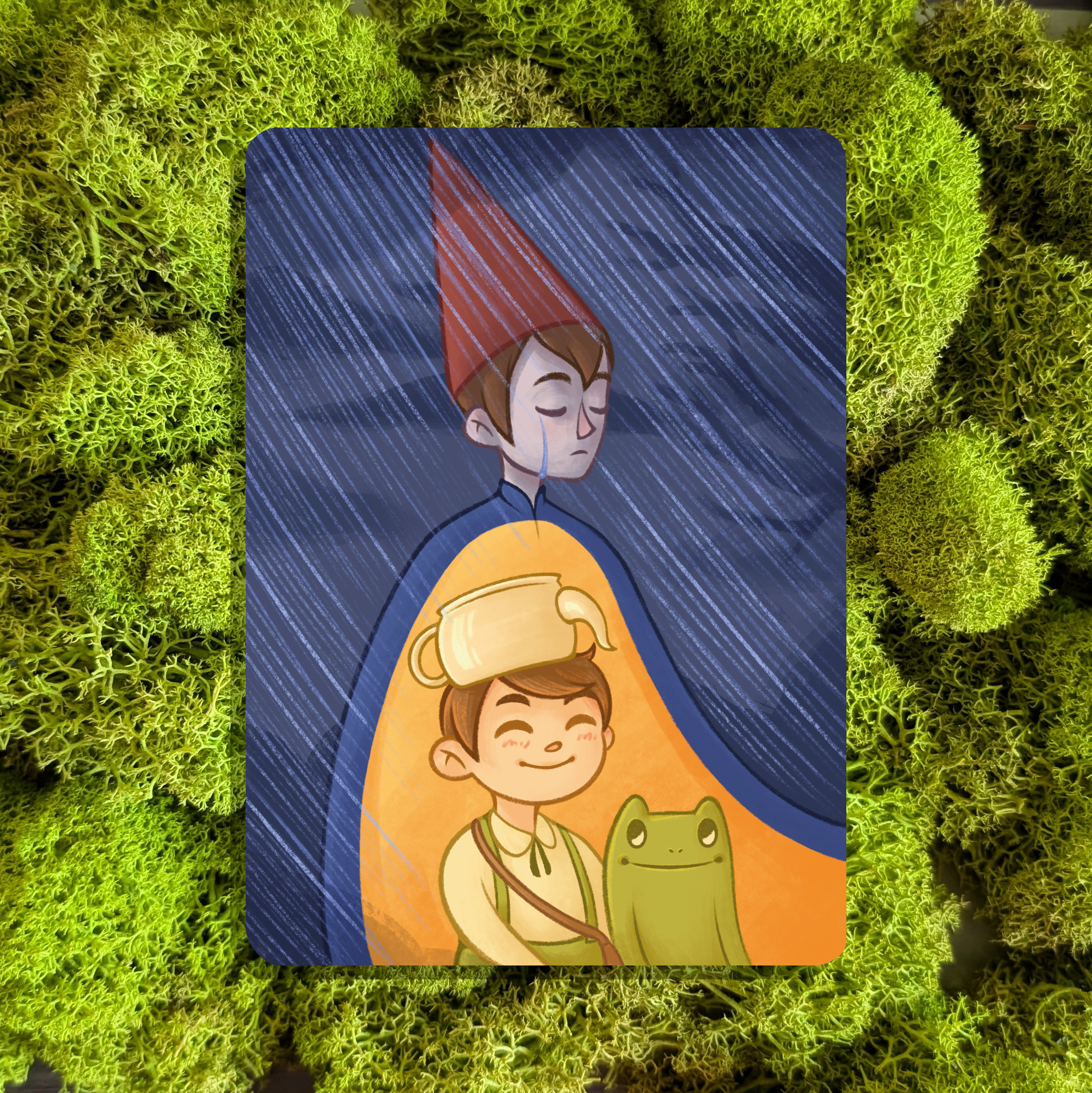 Принт А6 По ту сторону изгороди