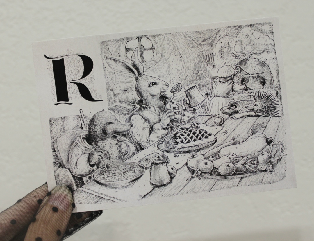 Открытка А6 Рэдволл Кухня