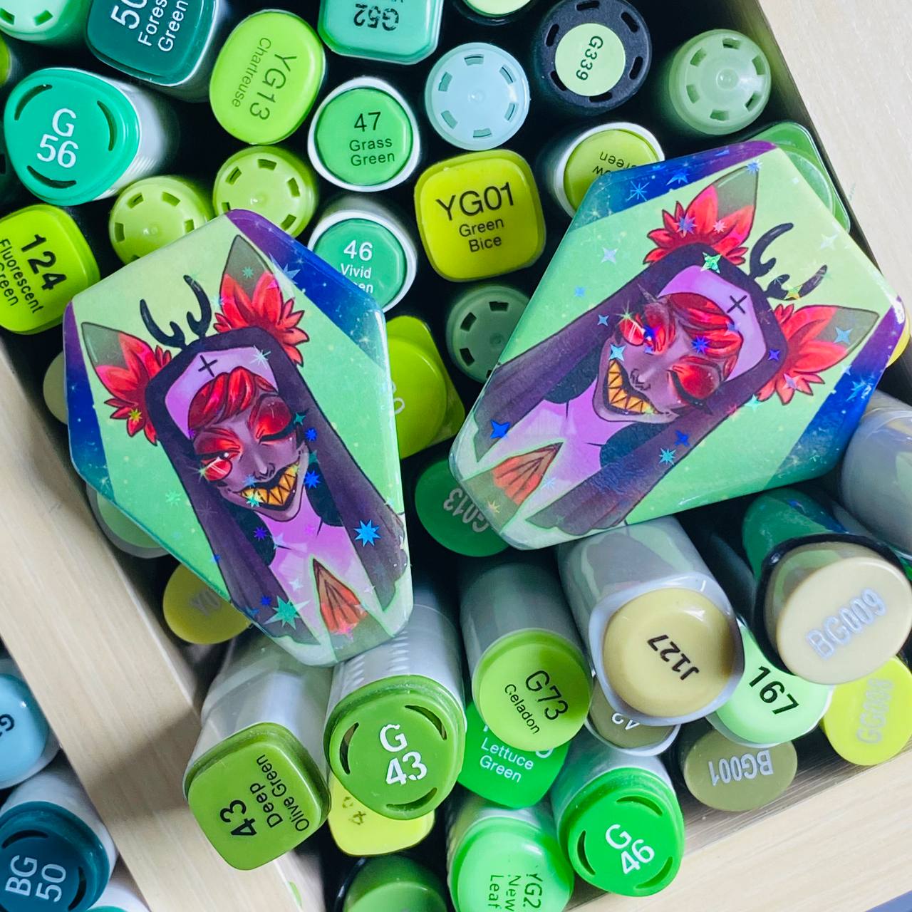 Значок гробик Аластор