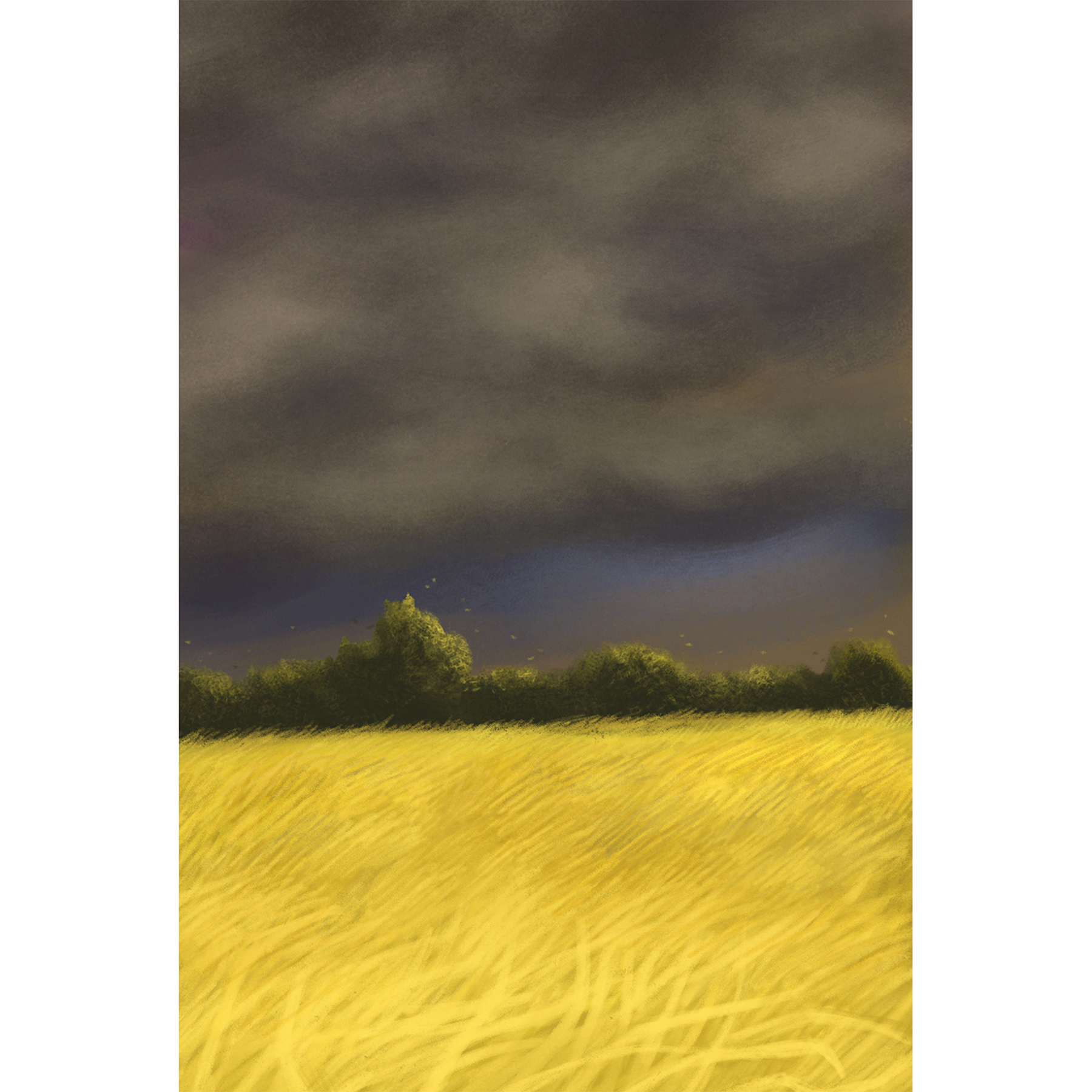 Открытка Гроза А6