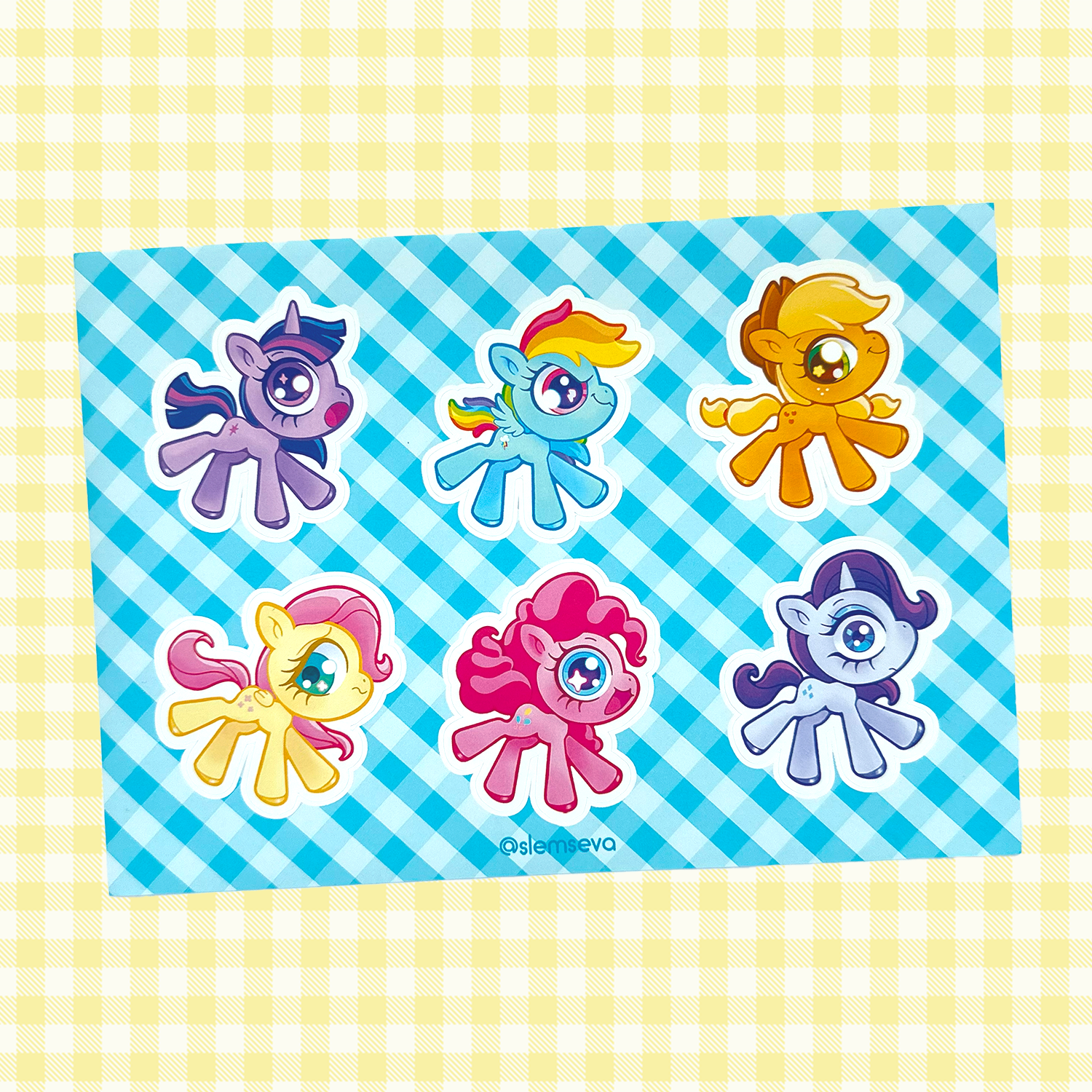 Стикерпак Пони гача