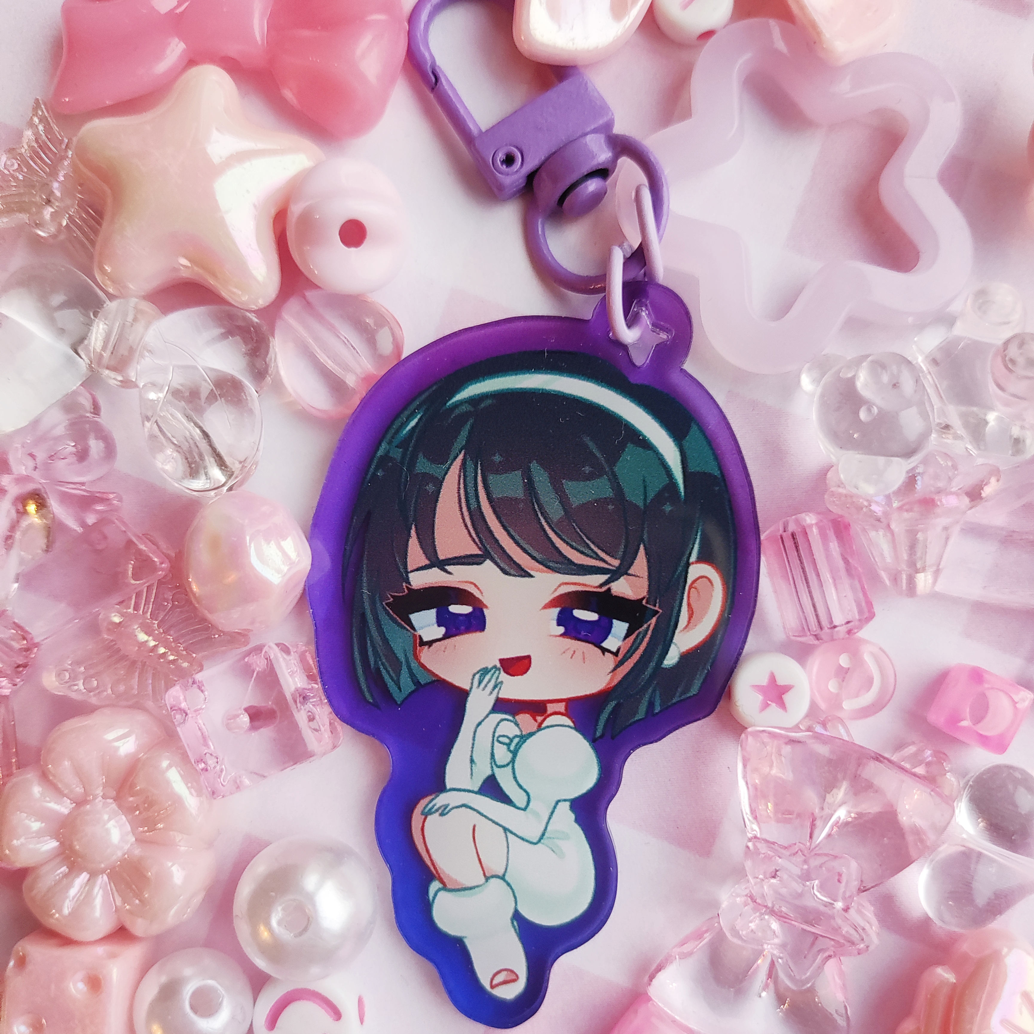 Акриловый брелок 6 см Alien Stage Суа