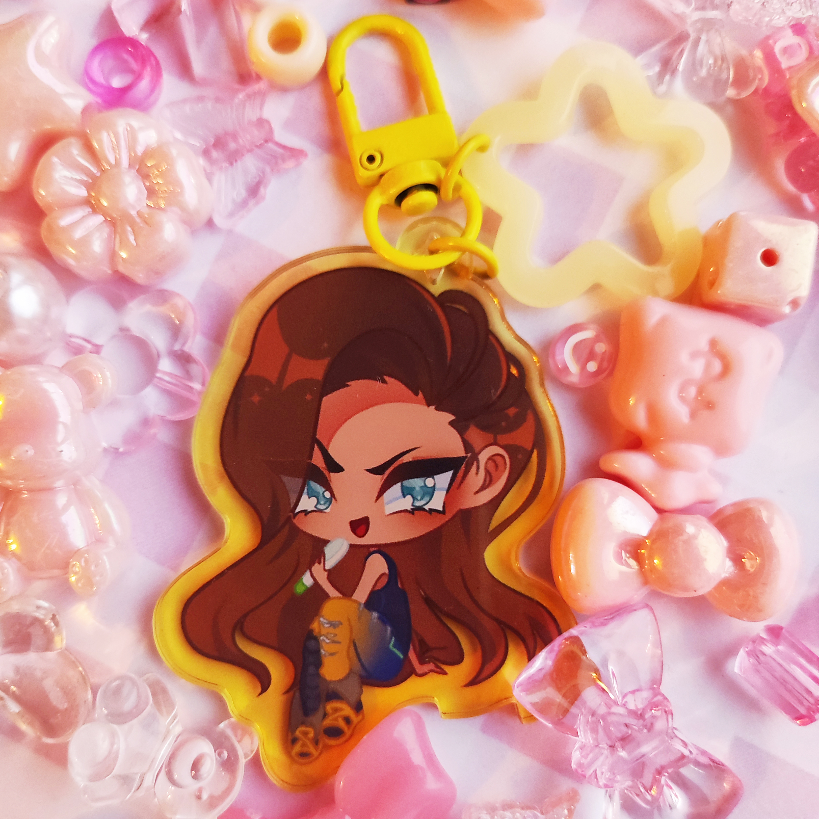 Акриловый брелок 6 см Alien Stage Хёна