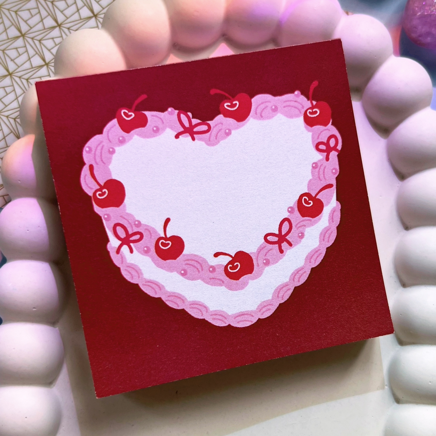 Куб для записи Торт