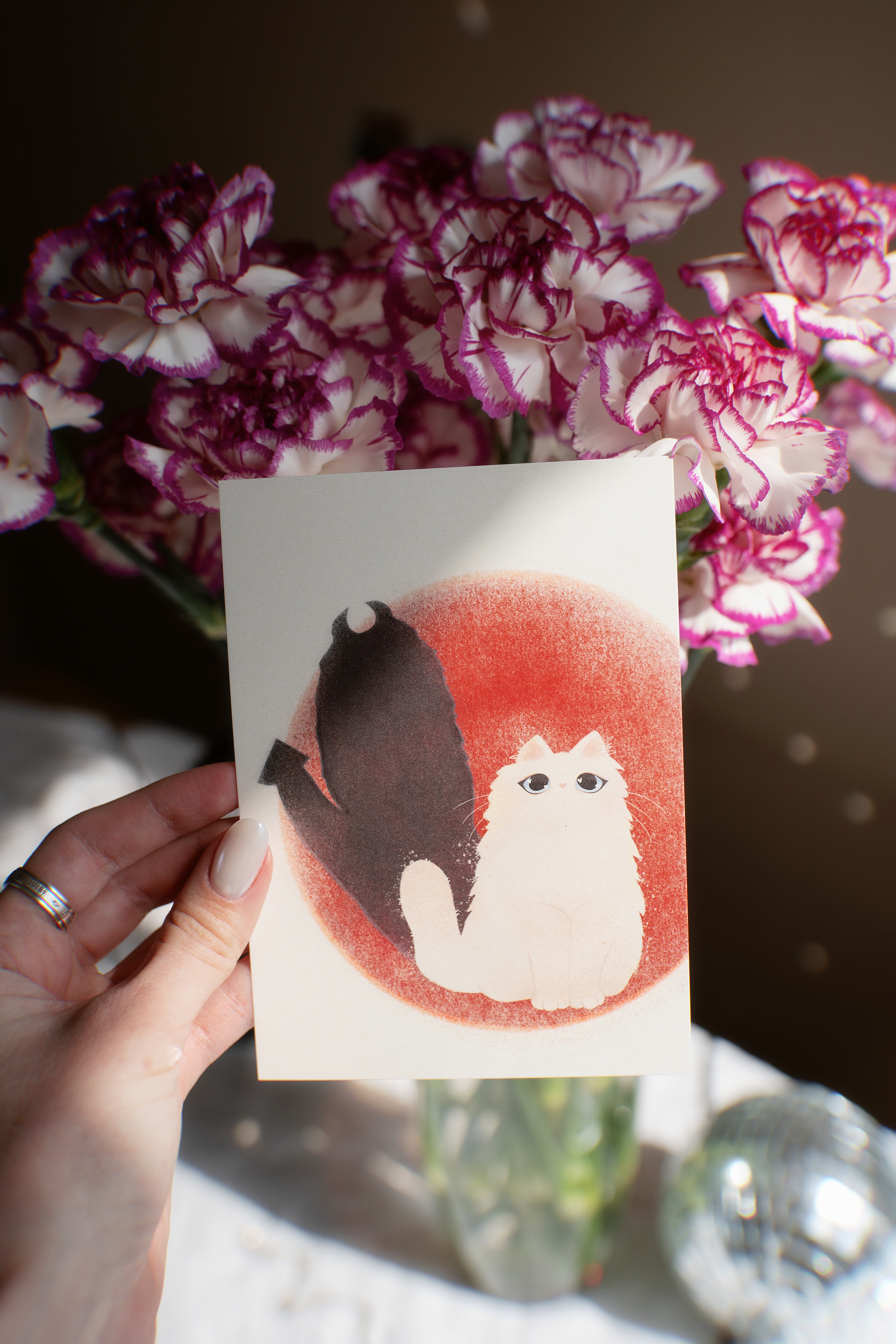 Открытка "Твоя тень"