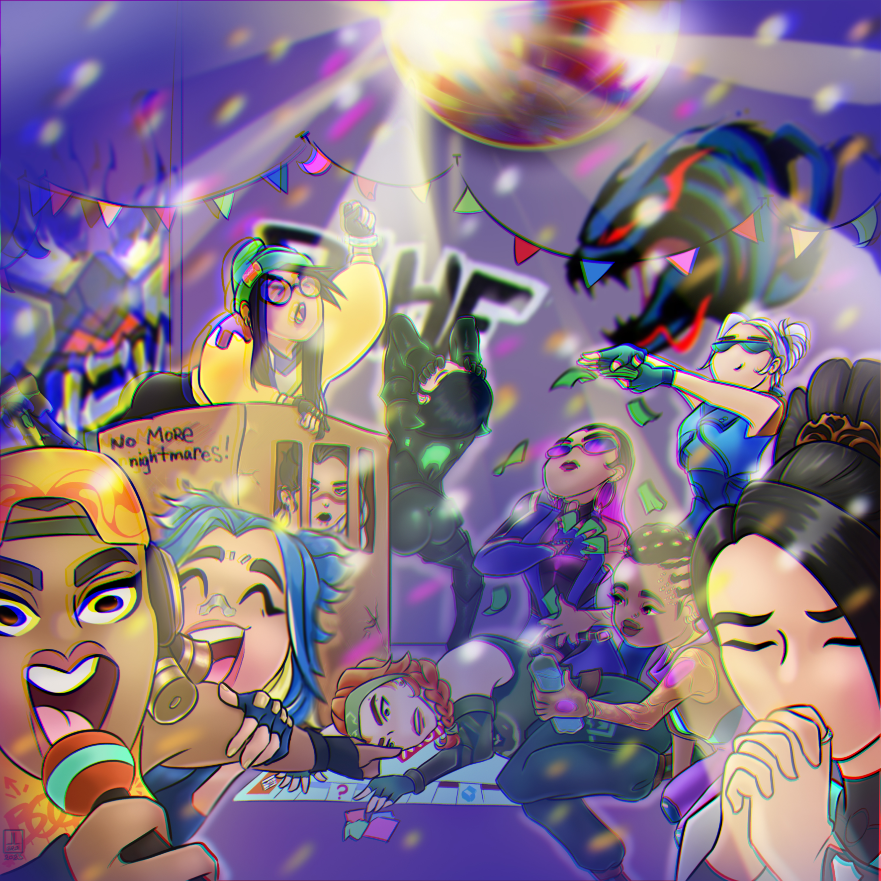 Принт Valorant (Девчонки)