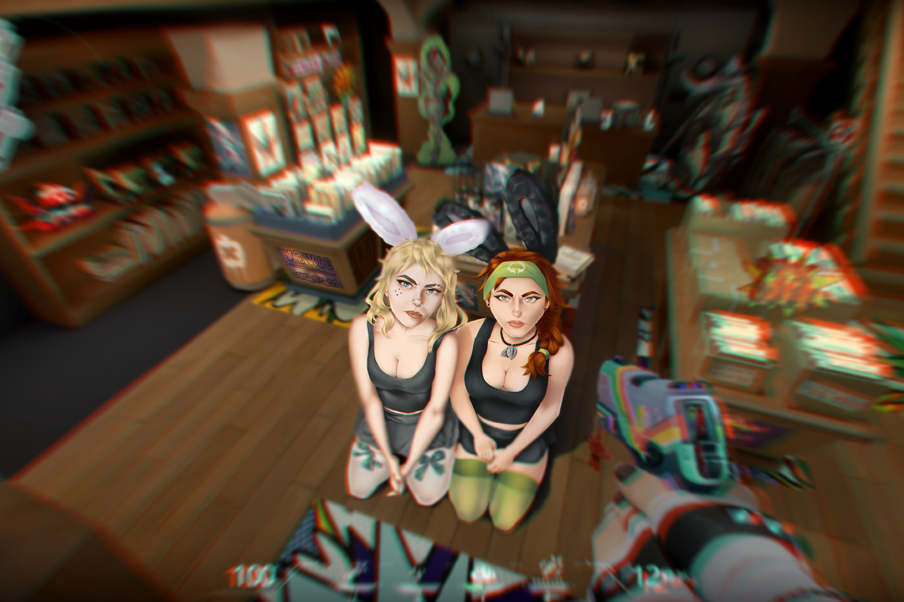 Принт Valorant (Скай и Дедлок)