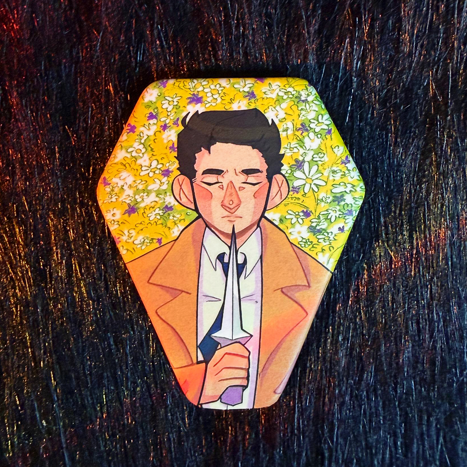 Значок-гробик "Кас"