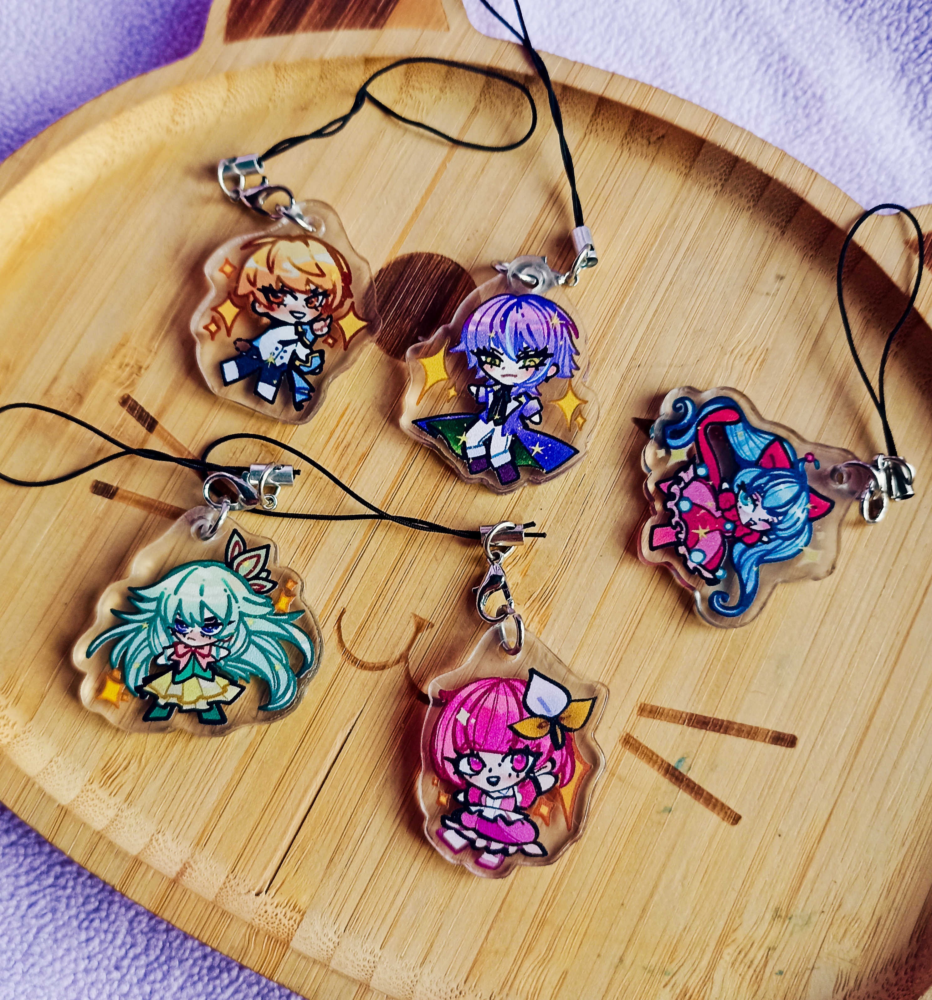 Брелок-сюрприз 4 см «Вондерленды гача»