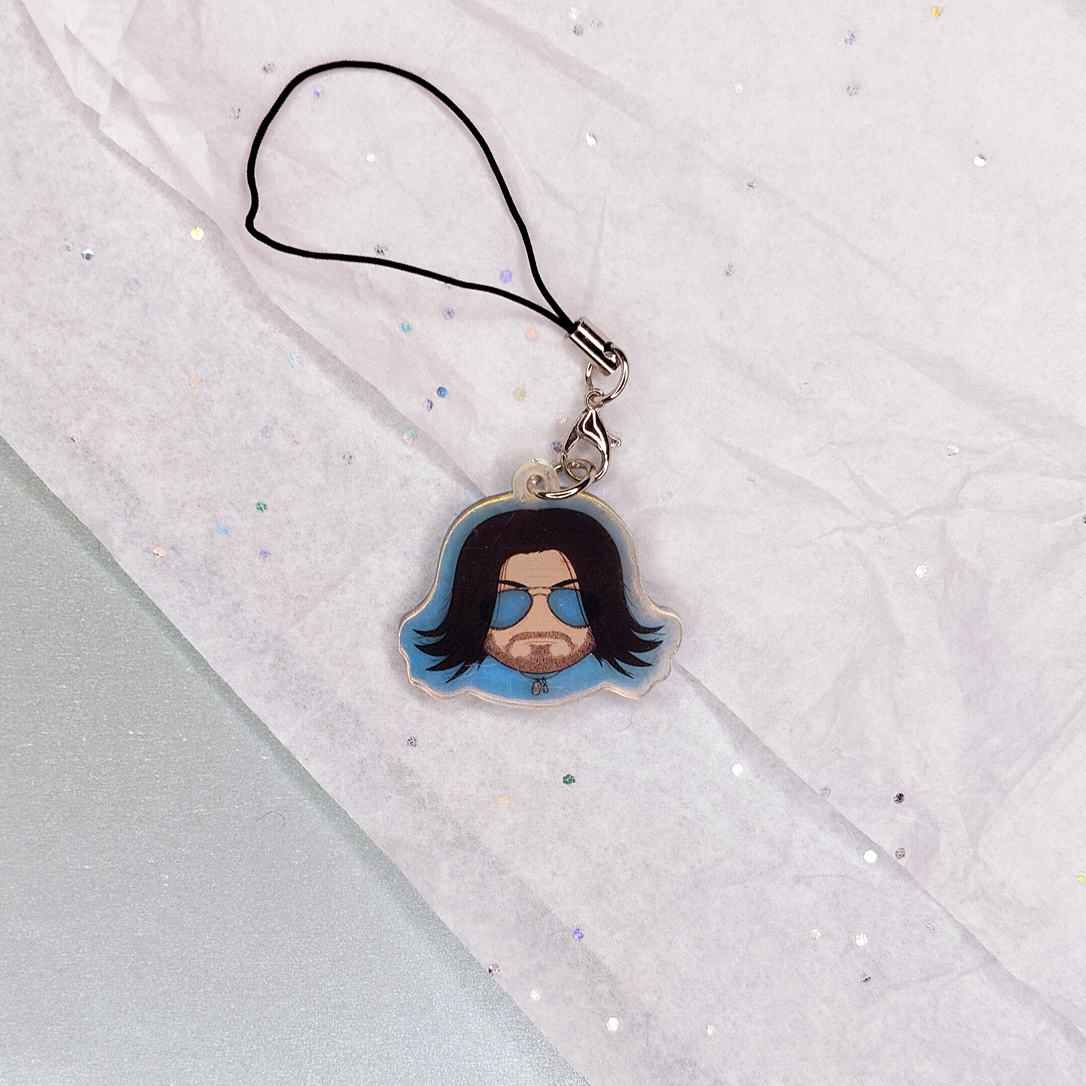 Брелок 3см Джонни Сильверхенд