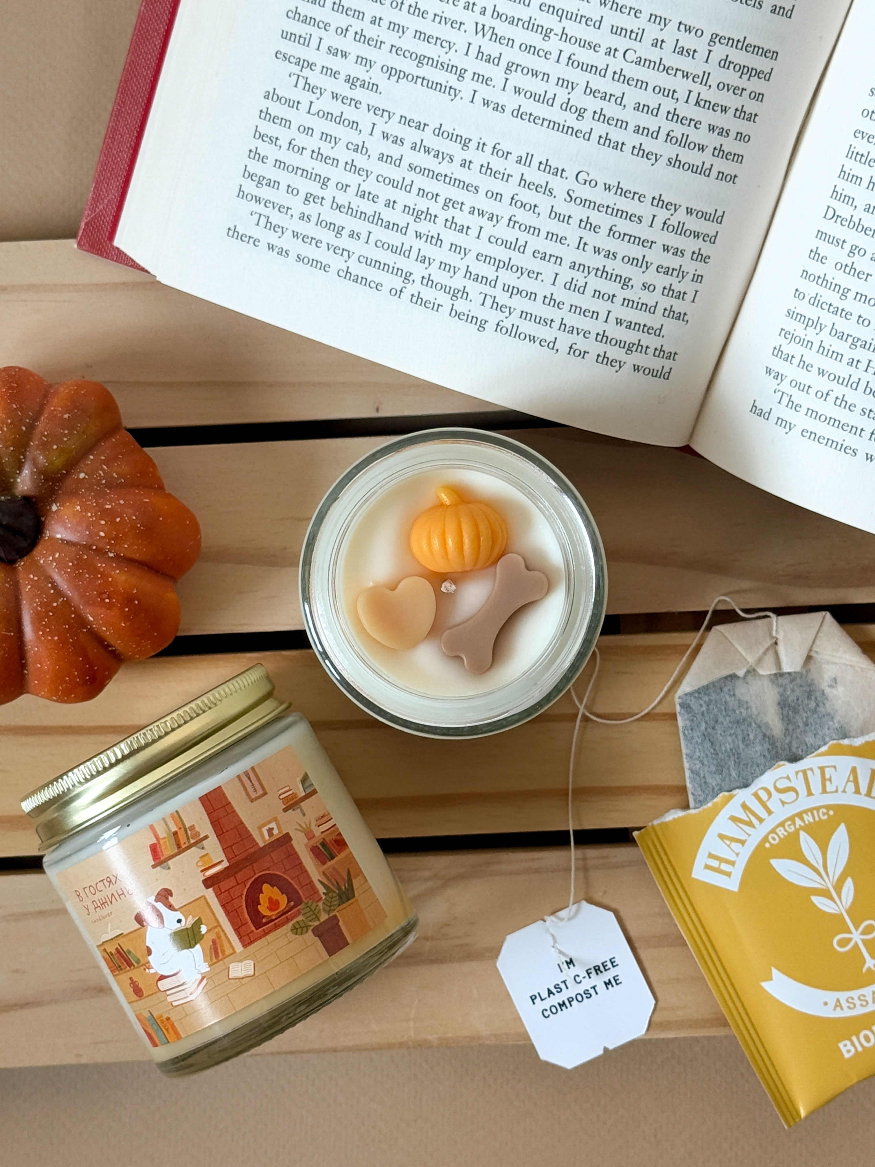 Свеча "в гостях у Джины"