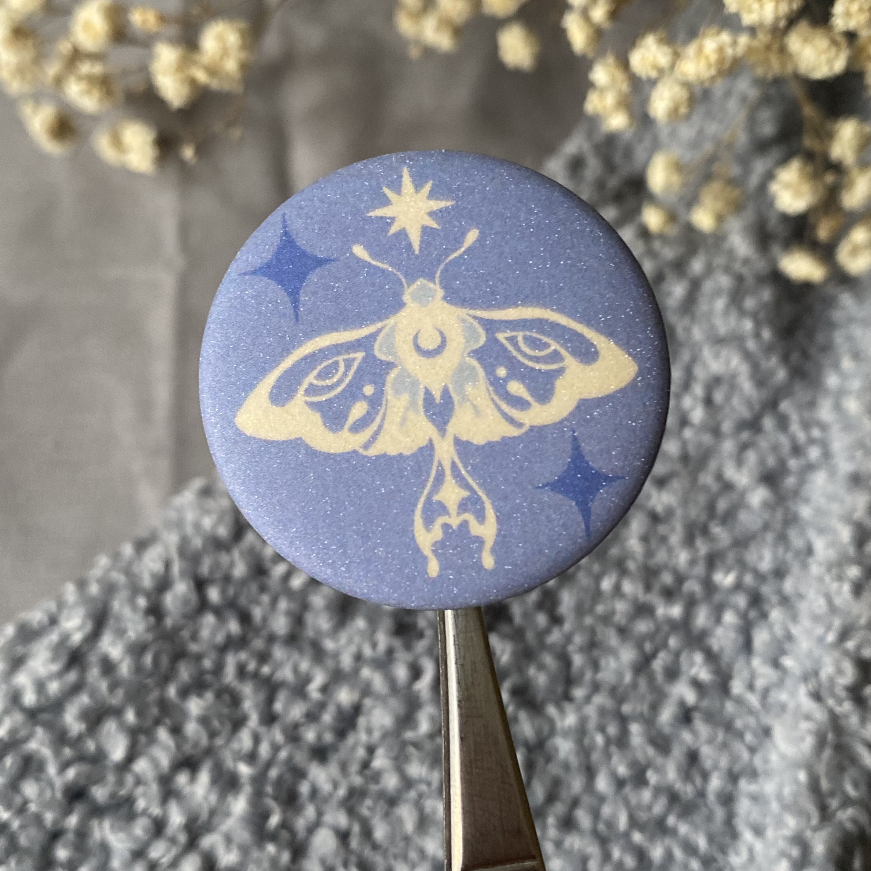 Значок сахарный "Лунная моль"