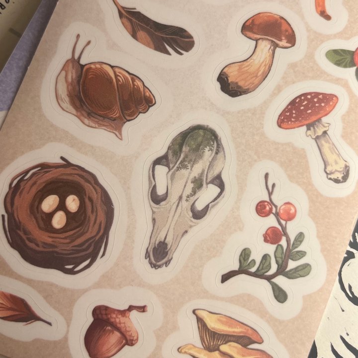 стикерпак лесной зеленый