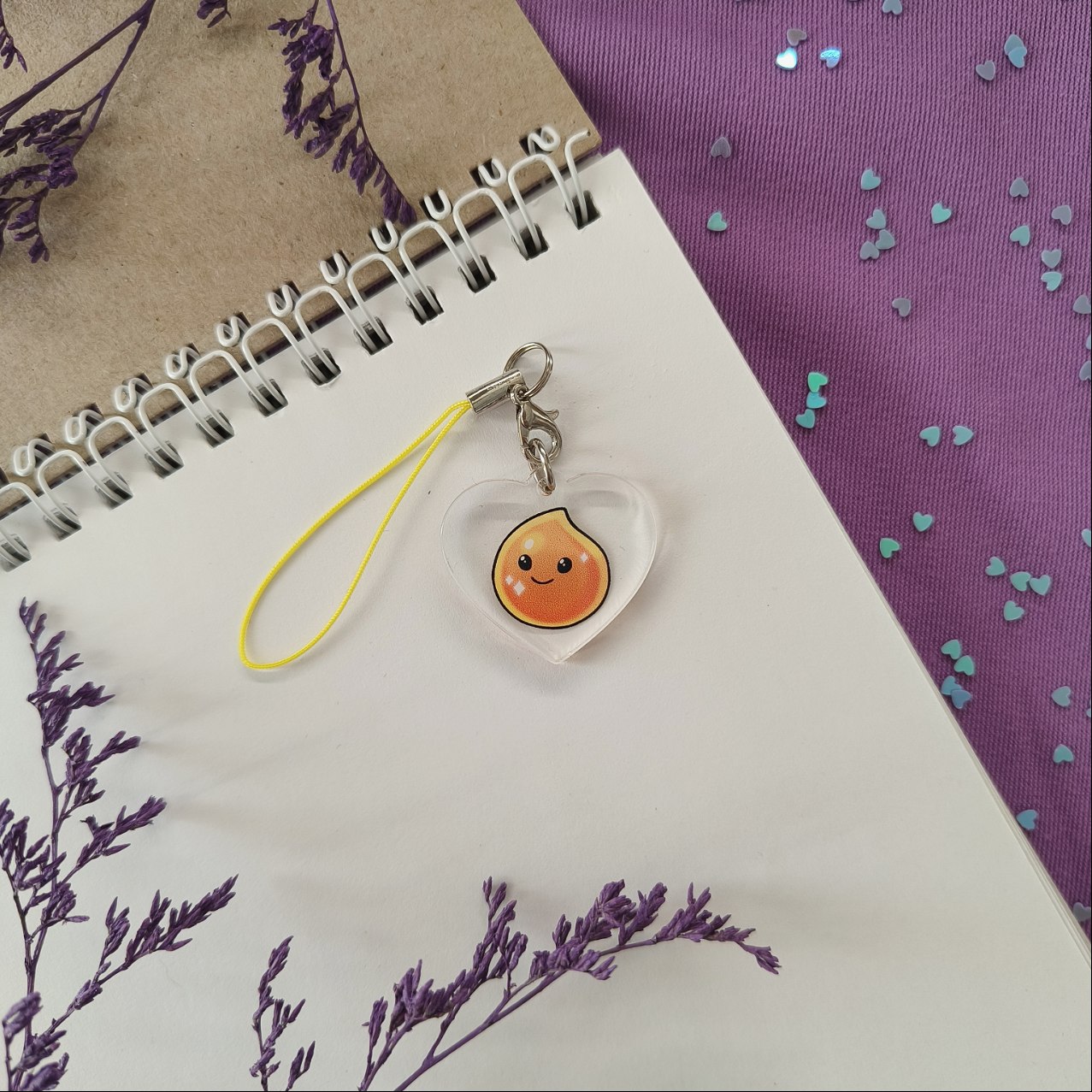 Брелок Слайм Золото