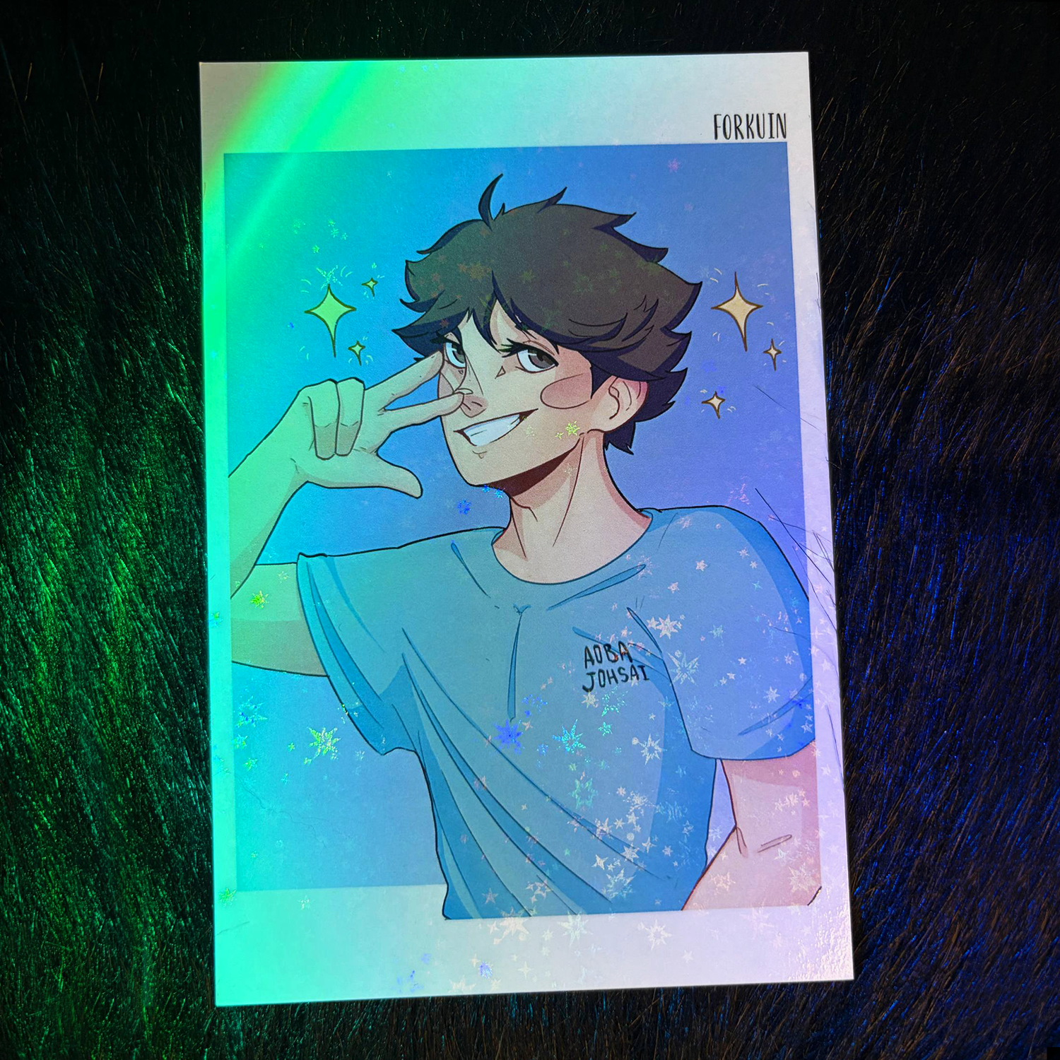 Принт "Ойкава" А6