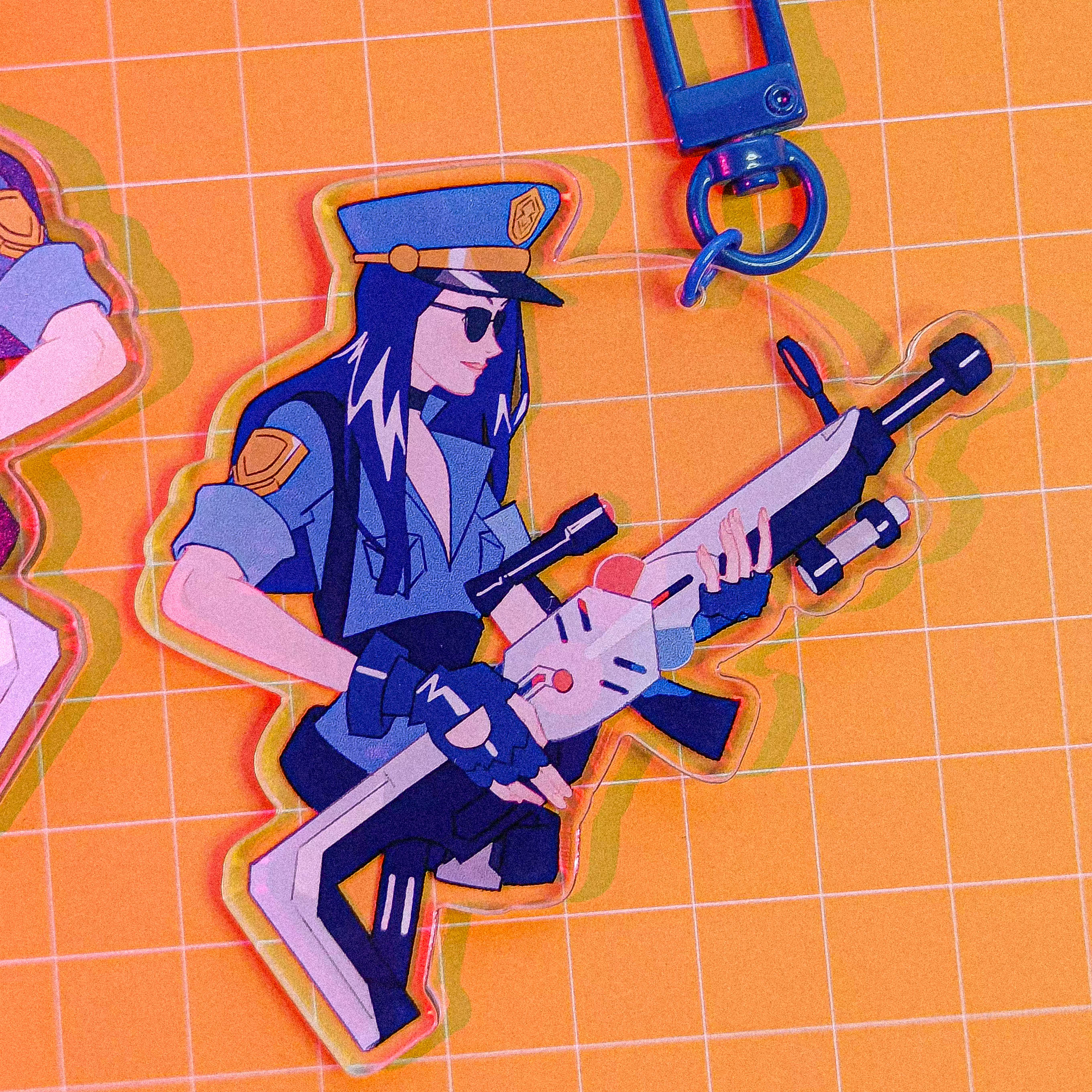 Брелок “Кейт полицейская”