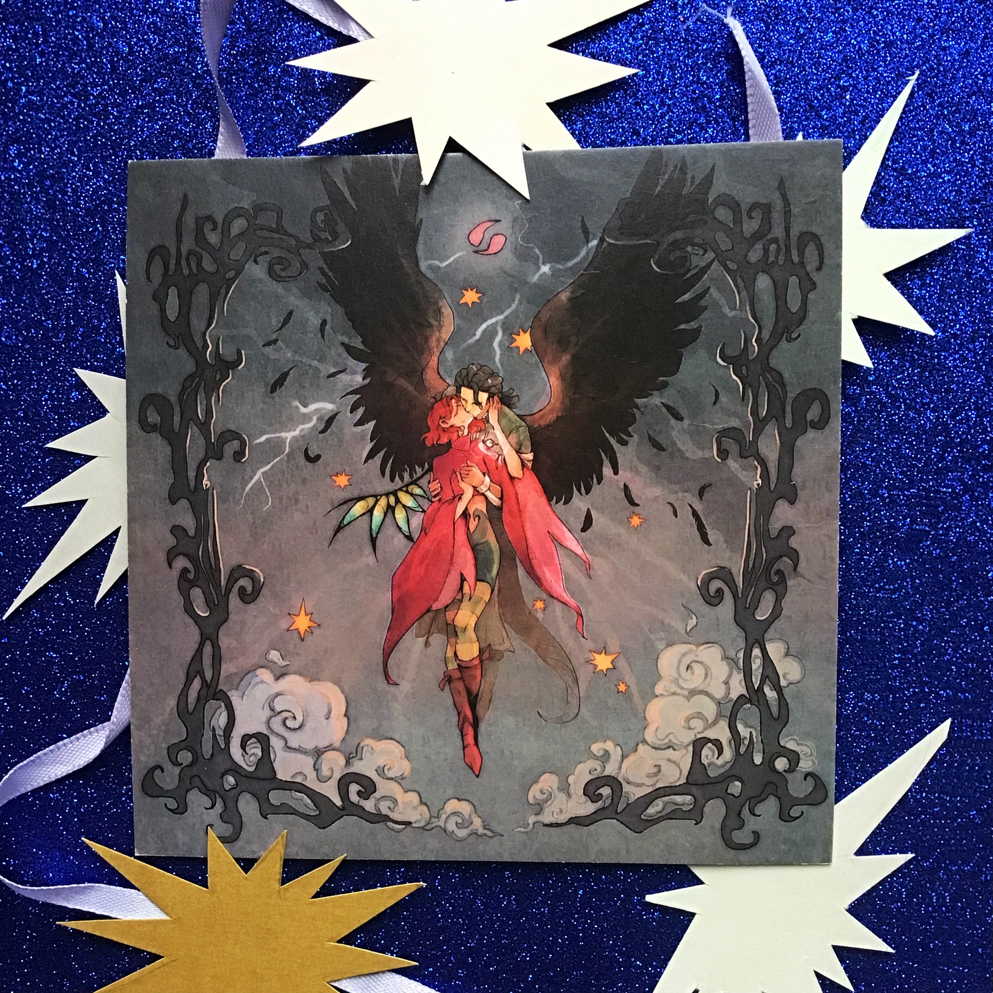 Открытка Вилл и Шегон. Чародейки