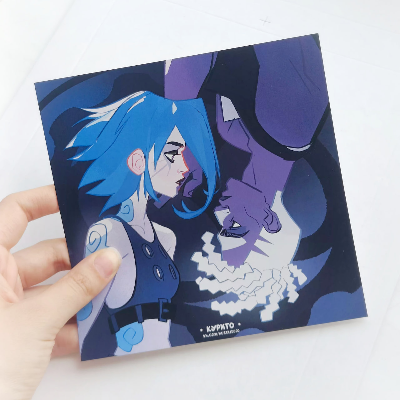 Открытка “Джинкс и Экко”