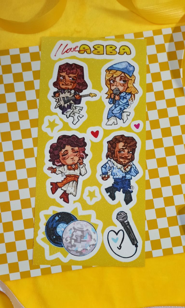 Стикерпак ABBA