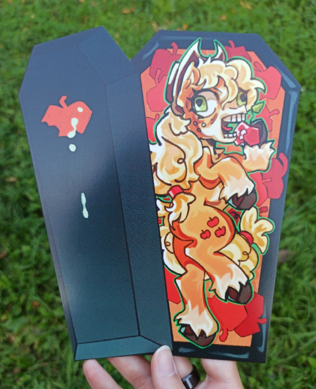 Фигурная открытка Эплджек