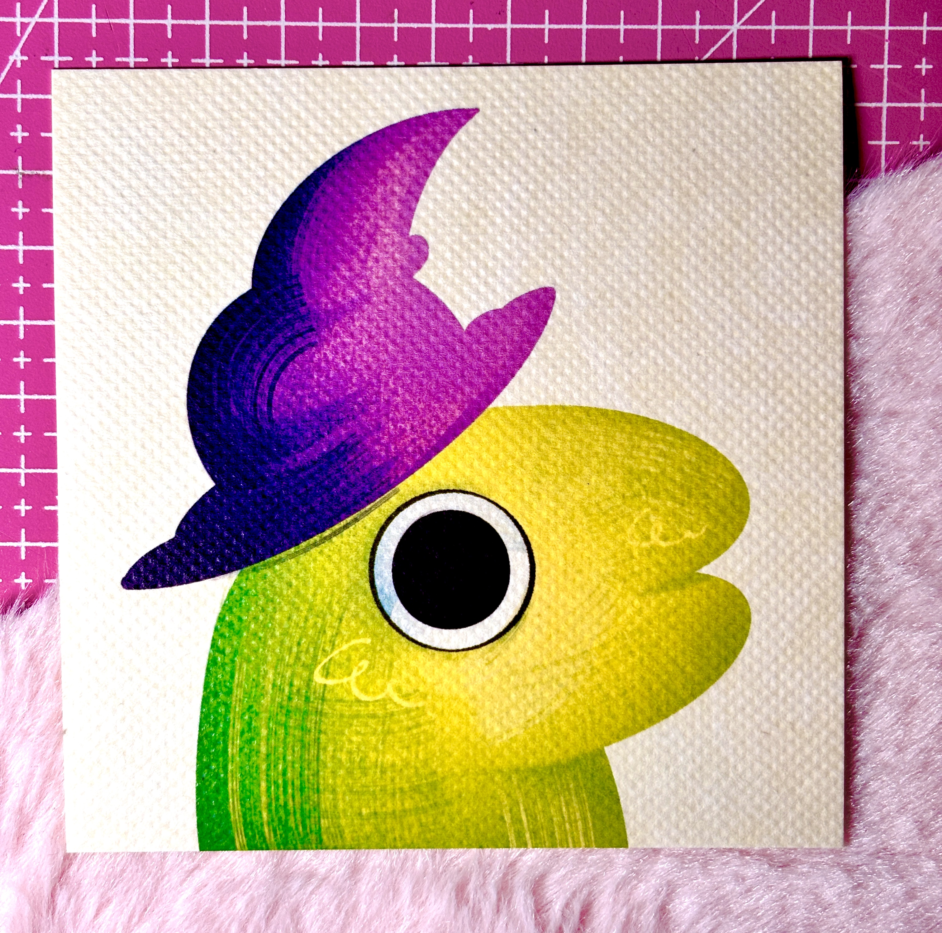 Открытка квадратная "Глеб"