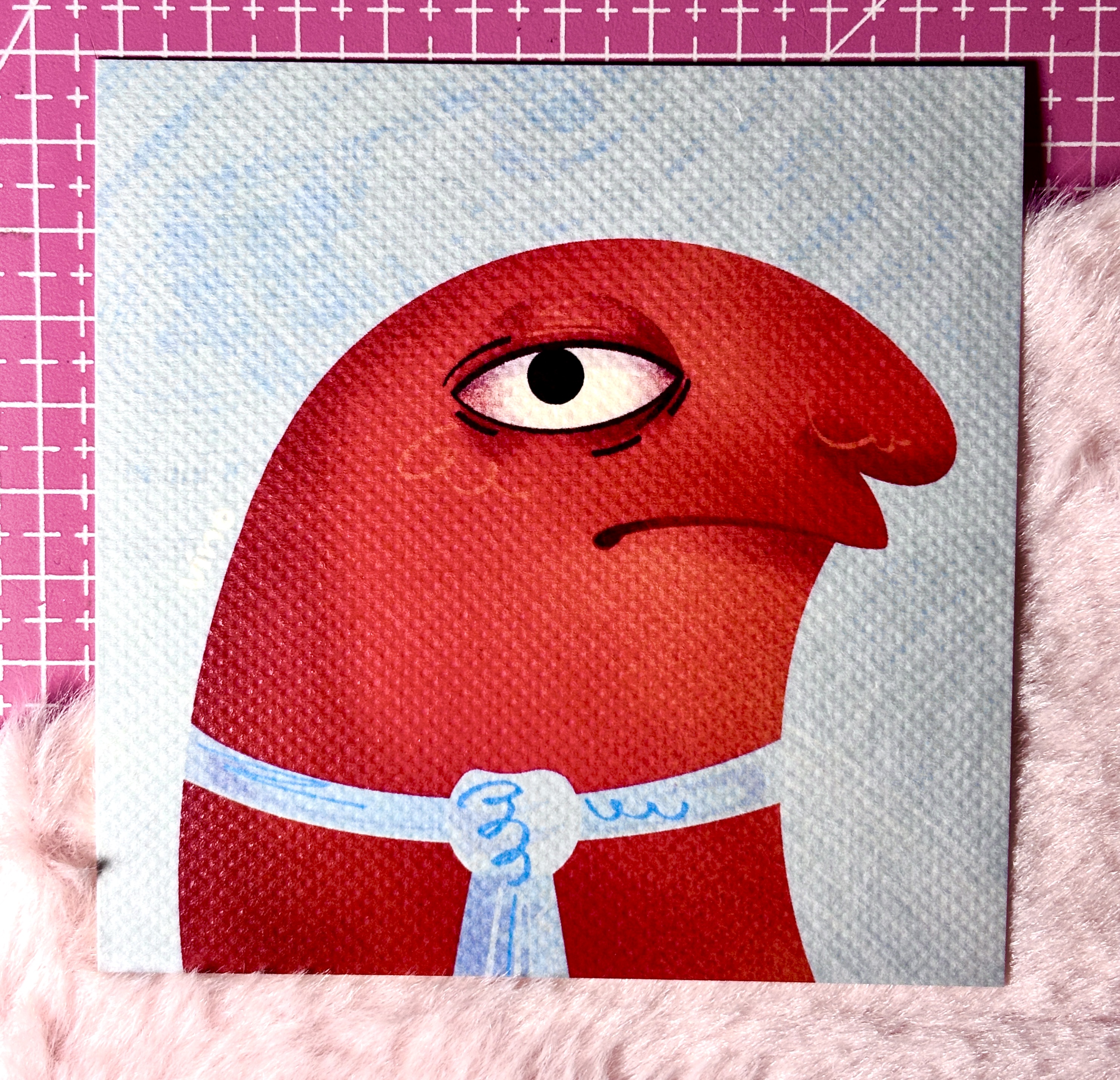 Открытка квадратная "Алан"