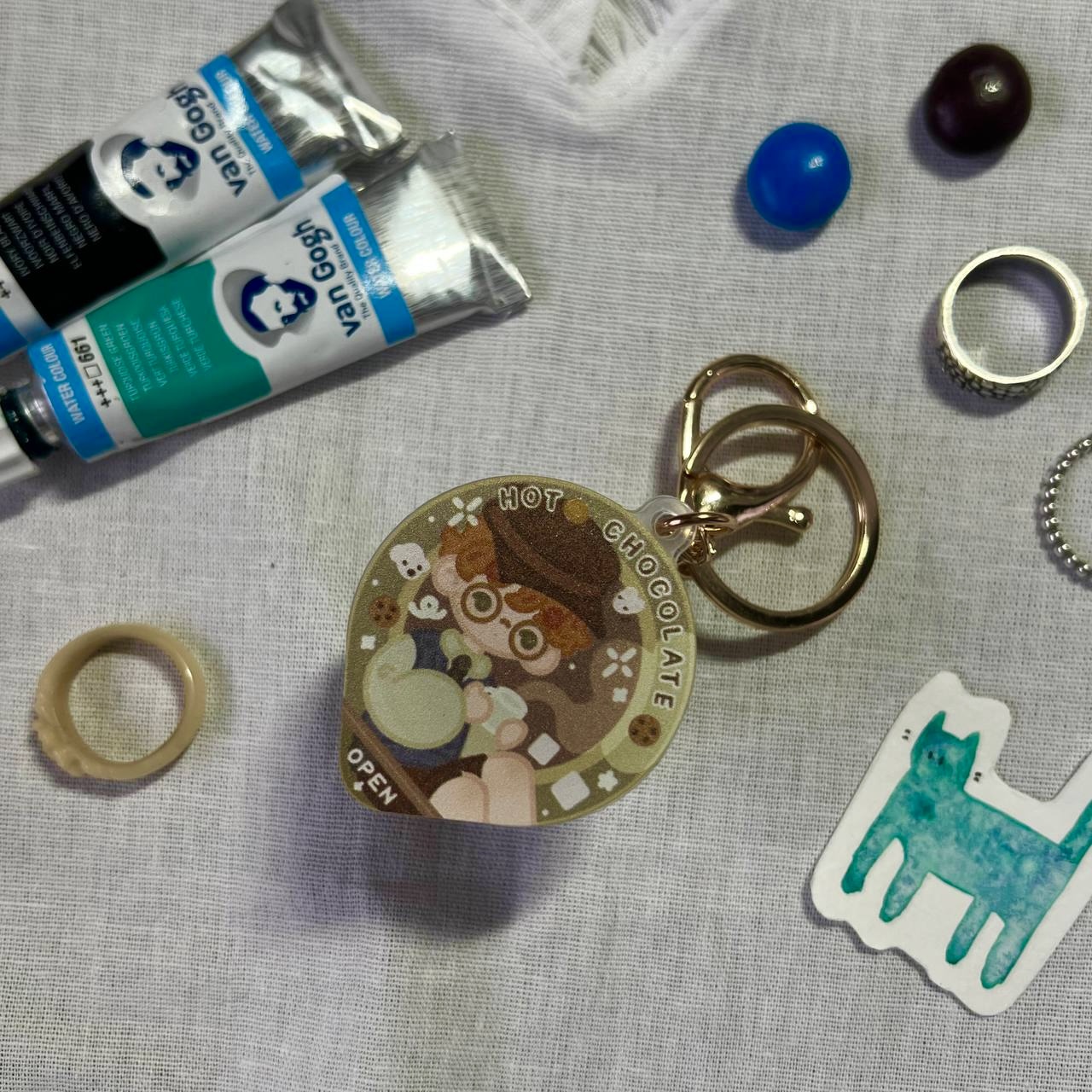 Брелок-пудинг “ос”