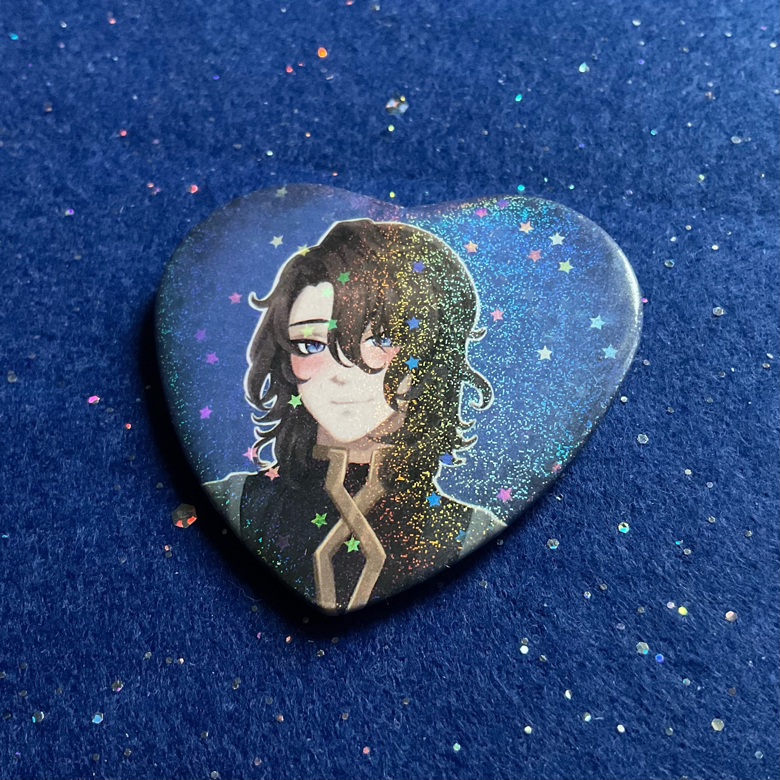 Значок-сердечко Рери (геншин)