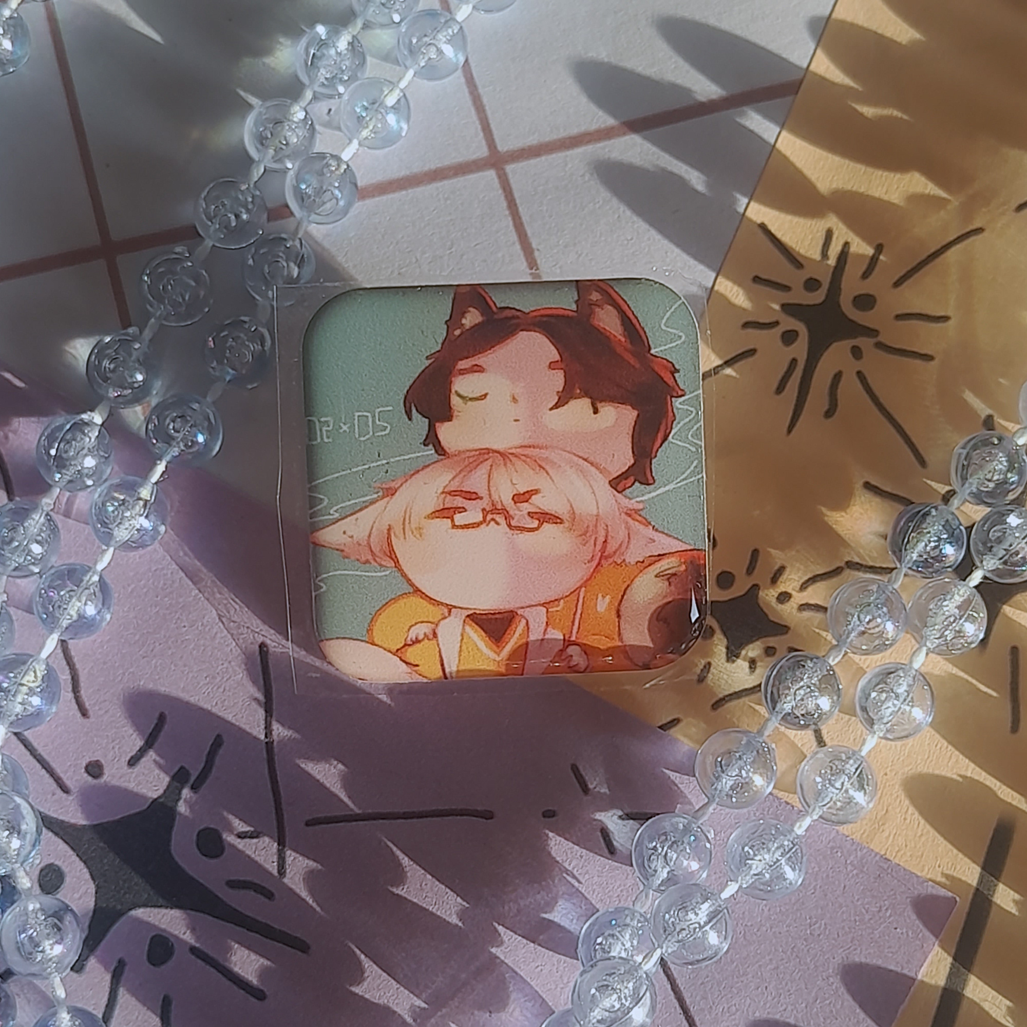 стикер 3D кевароны