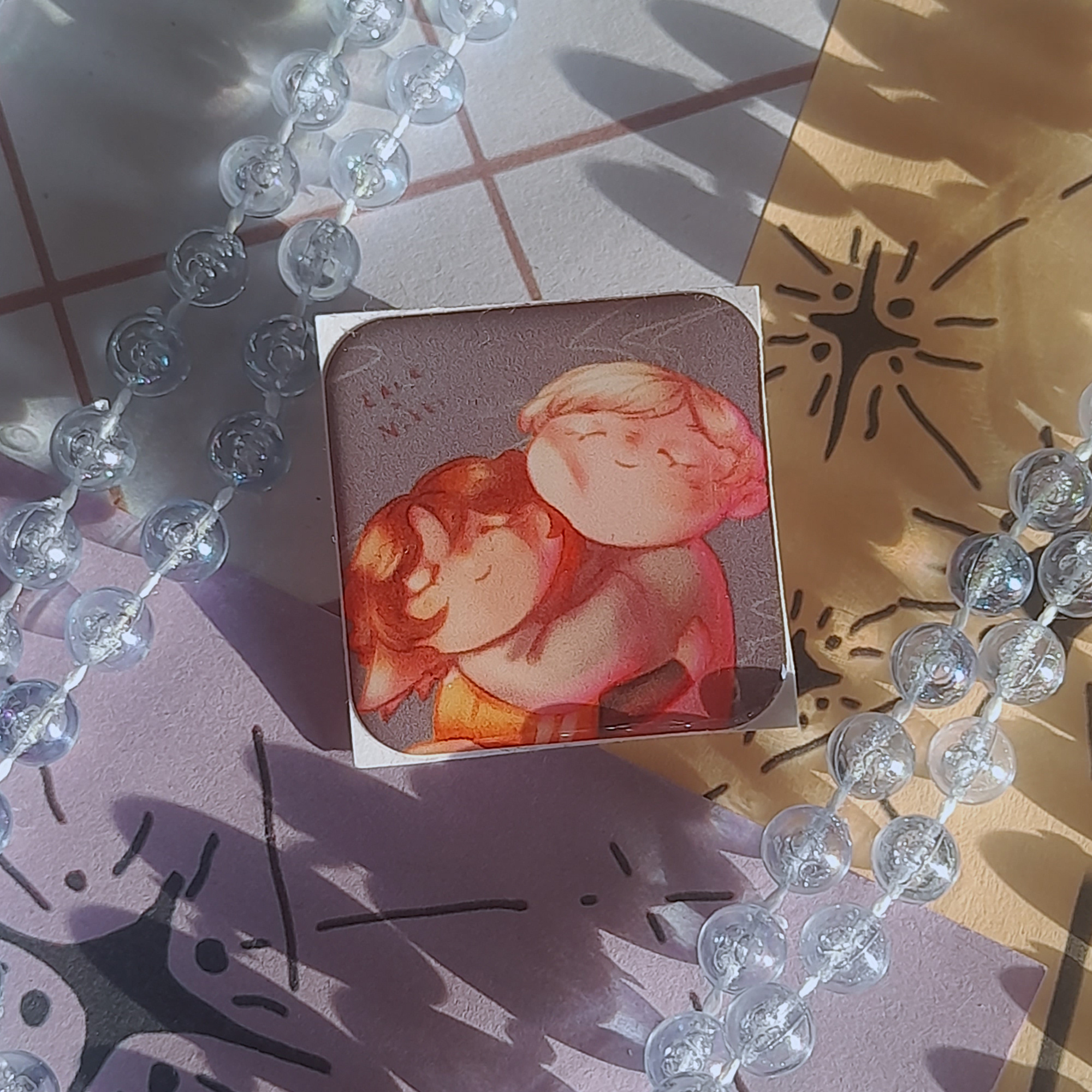 стикеры 3D эриникки