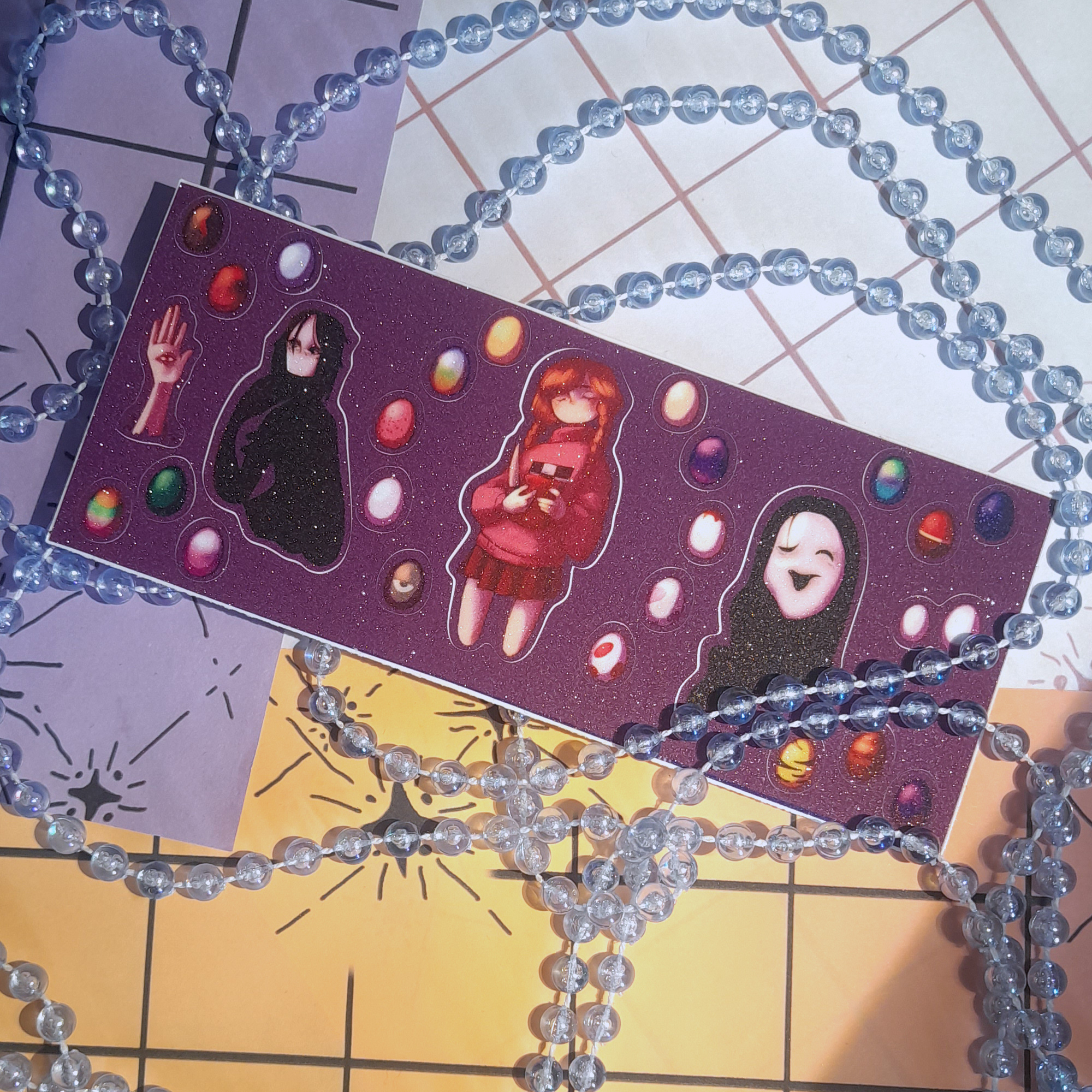 стикер-пак "дневник сновидений /Yumi Nikki"