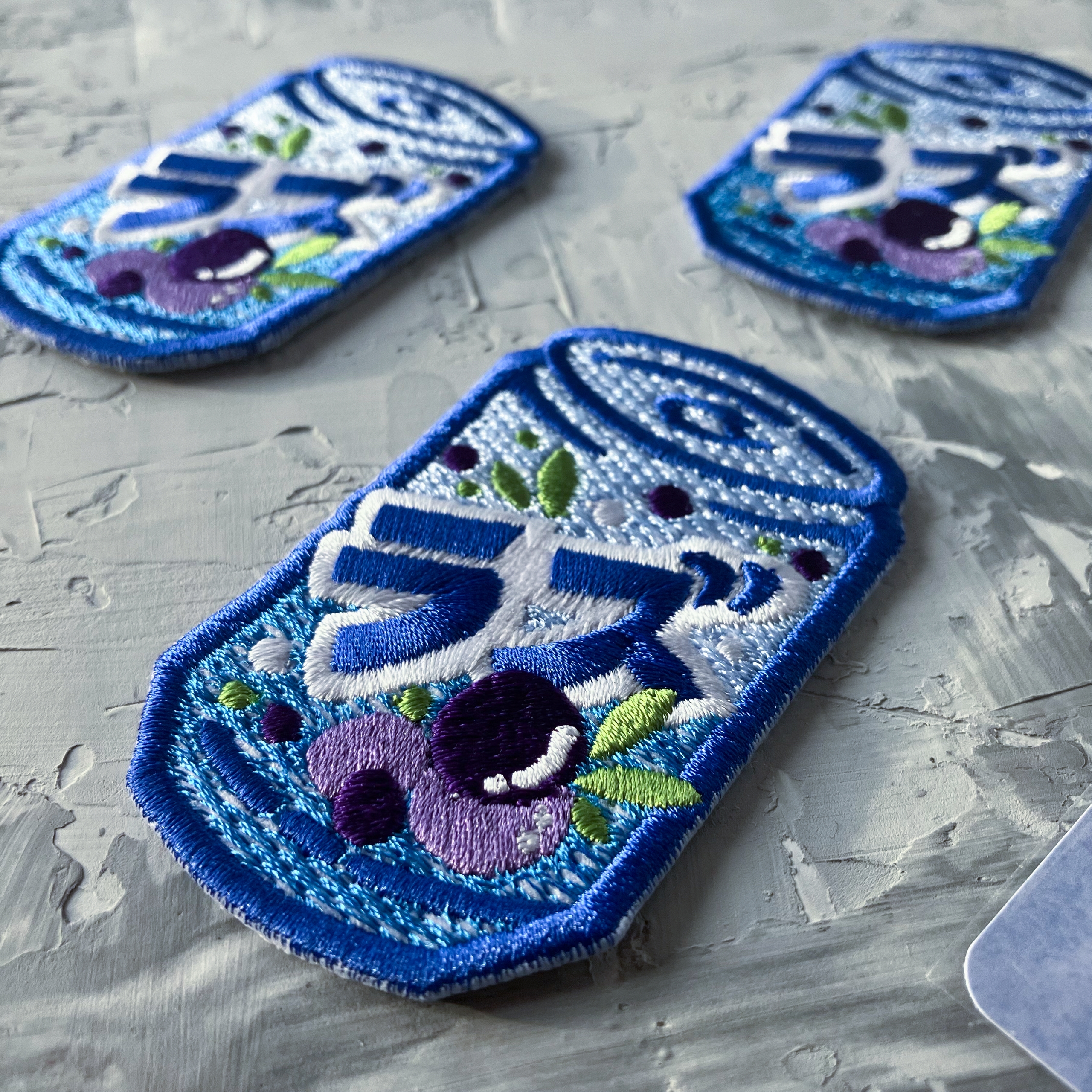 Нашивка Сода Черника