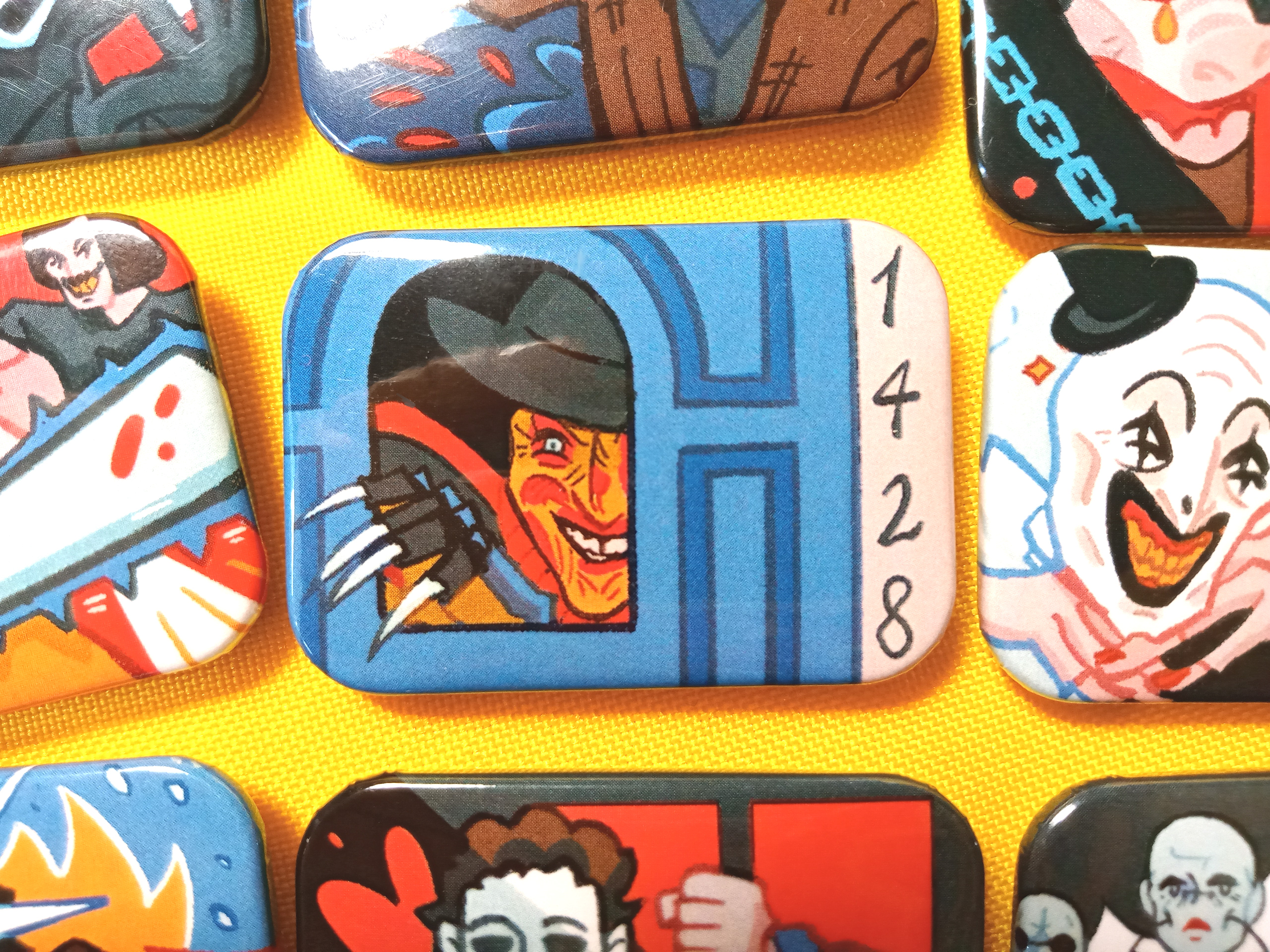 Значок “Фредди Крюггер”