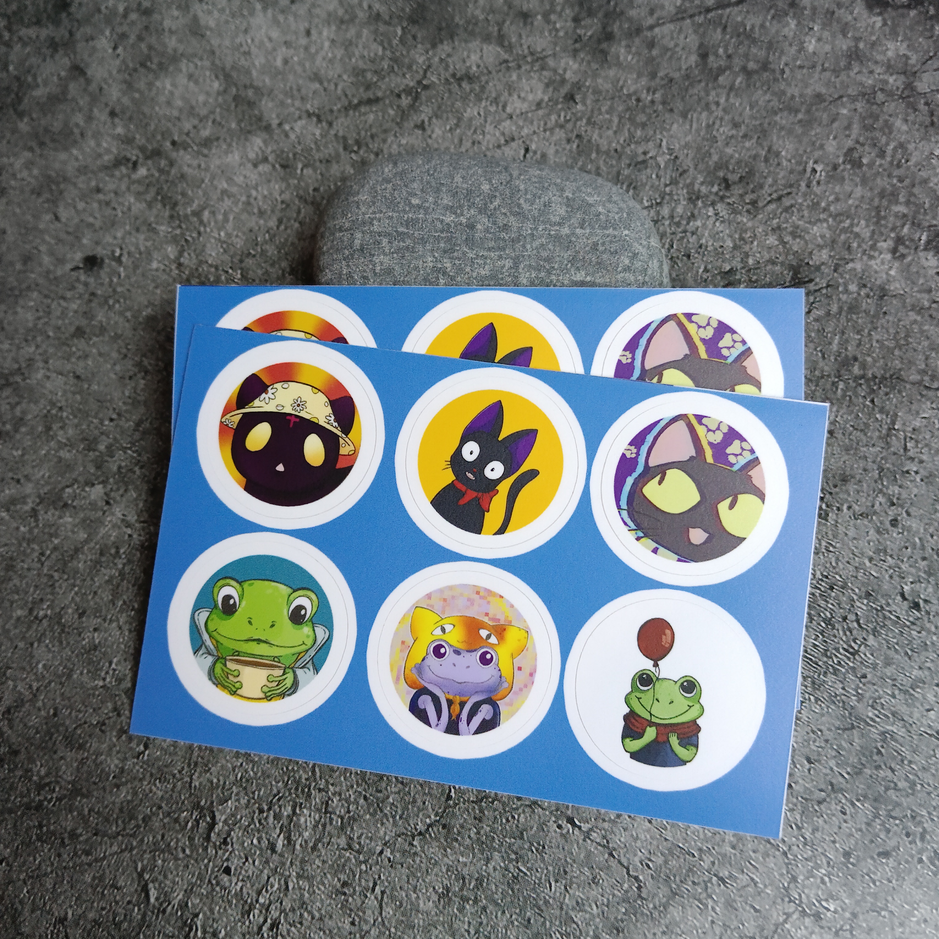 Стикерпак "Круглые стикеры"