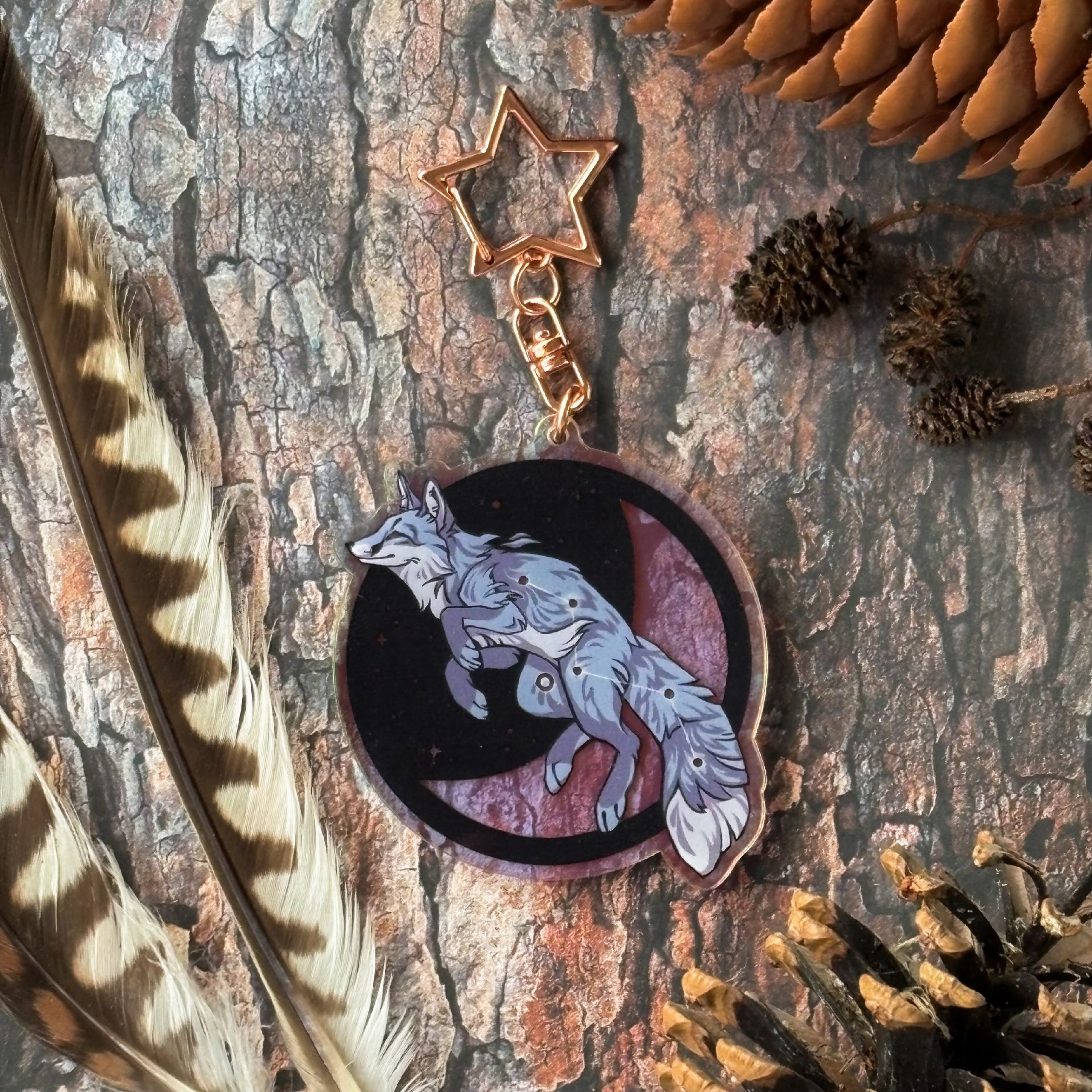 Брелок жемчужный "Созвездие"