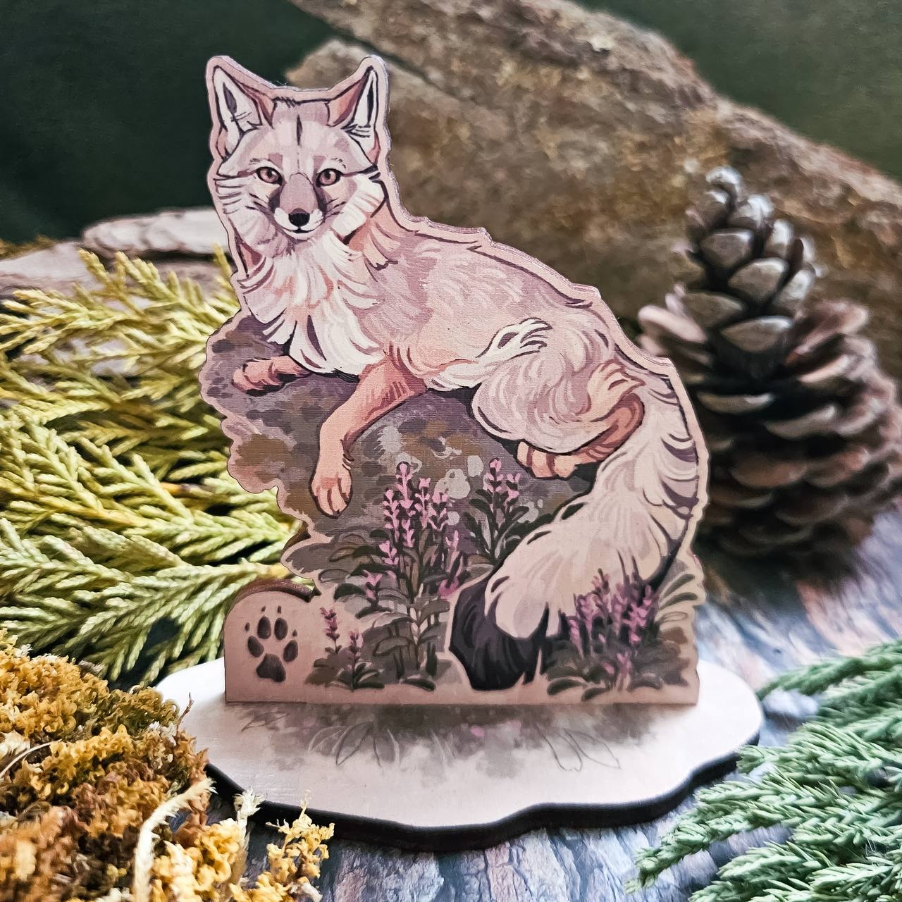 Стенд деревянный "Корсак"