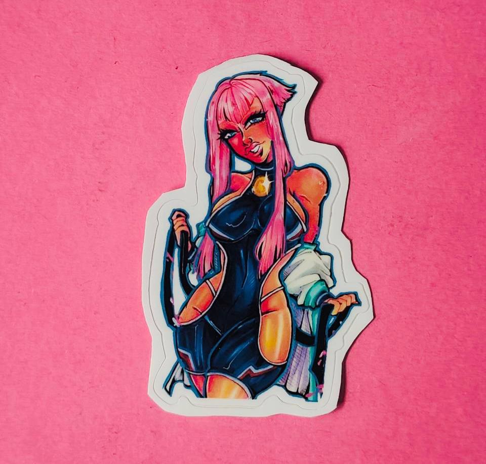 Стикер 7 на 7 Манон