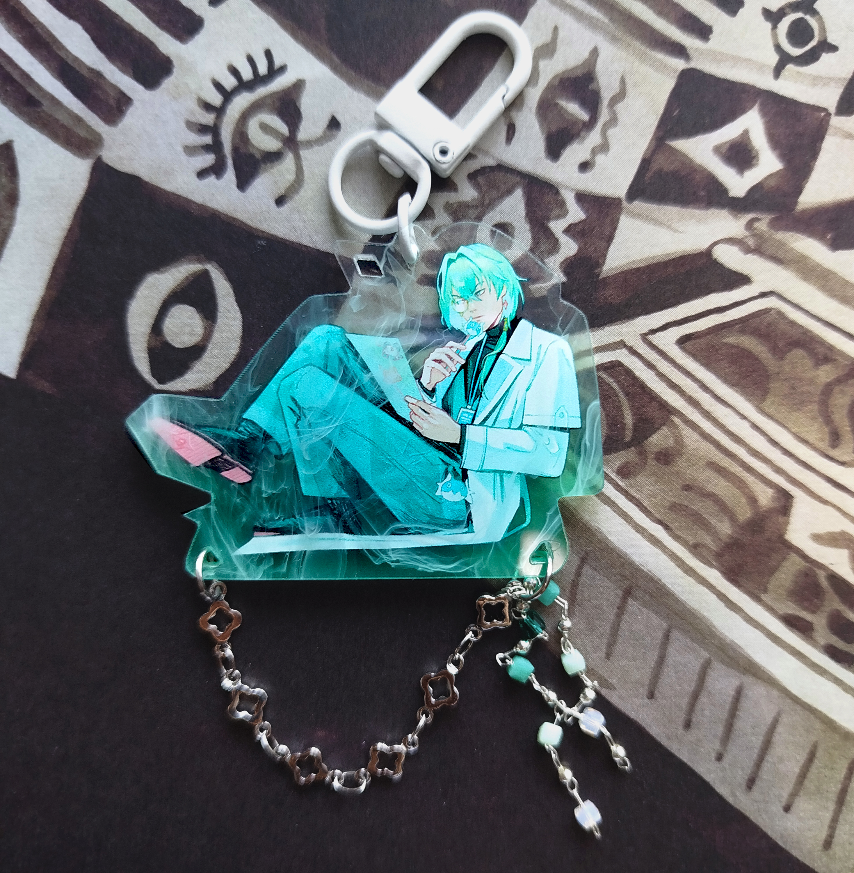 Брелок Анакса 6 см с подвеской