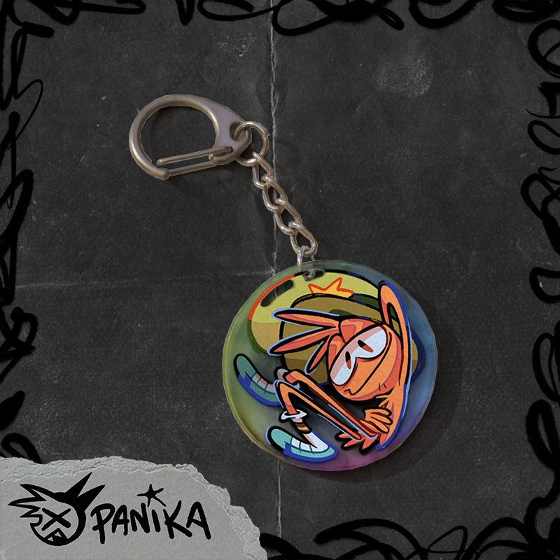 Брелок "Тут и там"