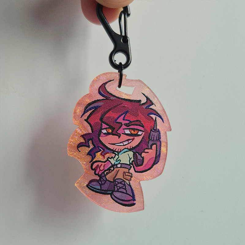 Брелок "Стрейд" Блестящий акрил