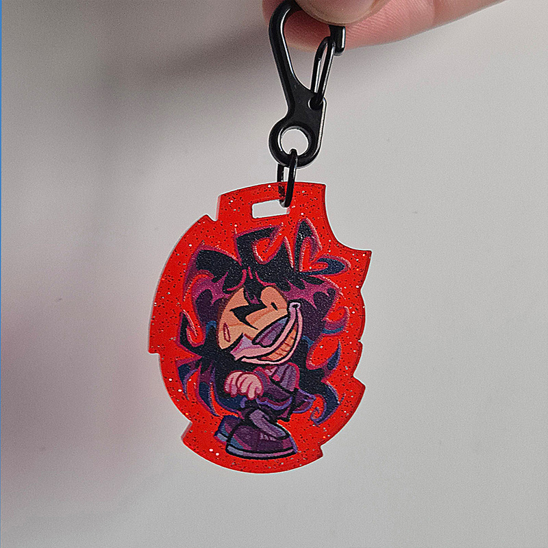 Брелок "Джон Доу" Блестящий акрил