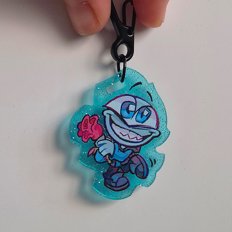 Брелок "Питер" Блестящий акрил