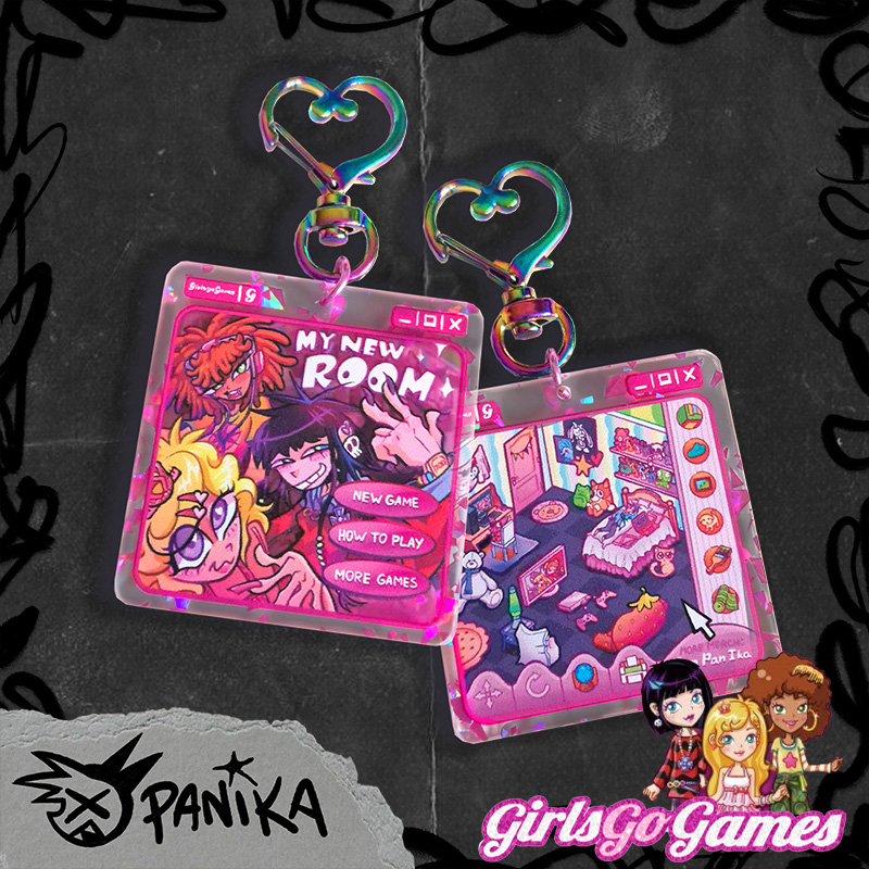 Брелок "Флэш игры для девочек"