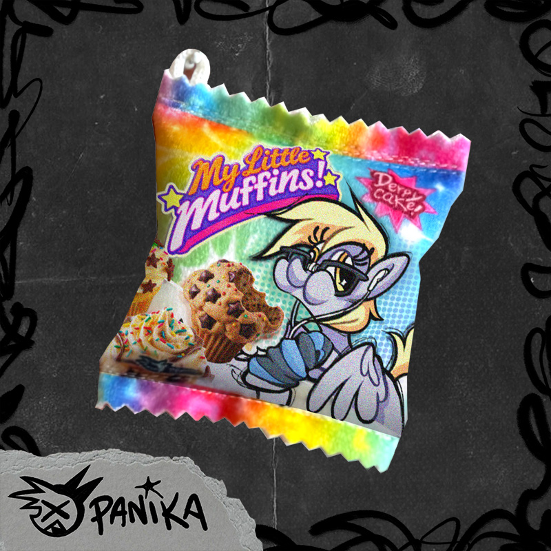 Мягкий брелок "Дёрпи"