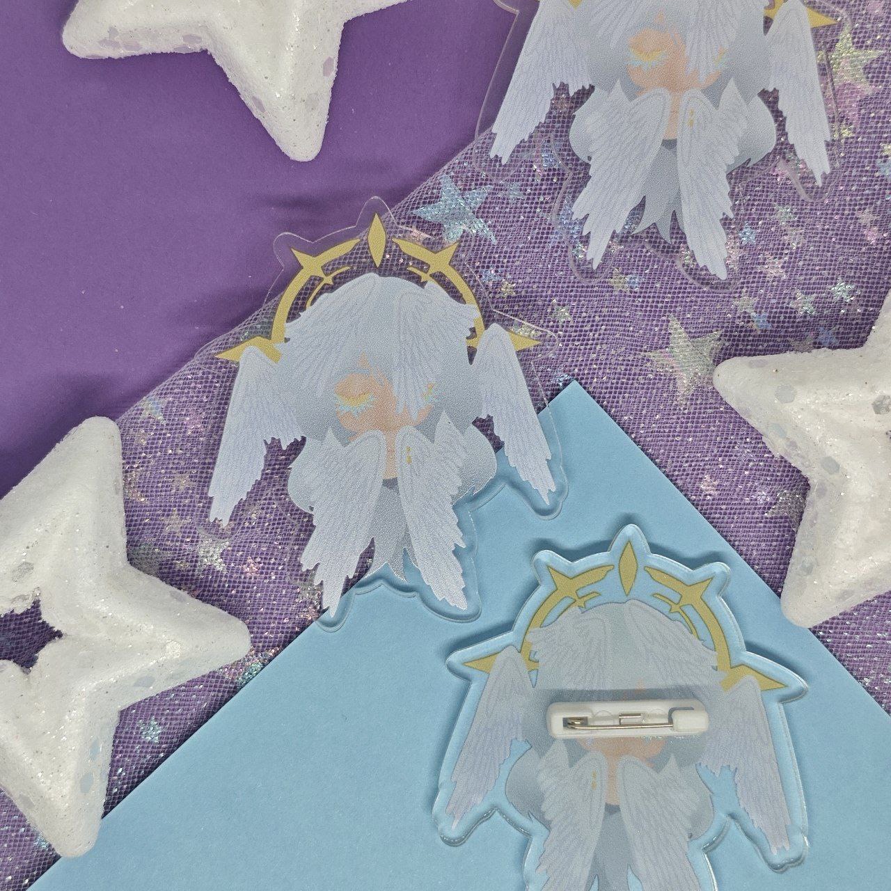 Значок акриловый 6см Сандей