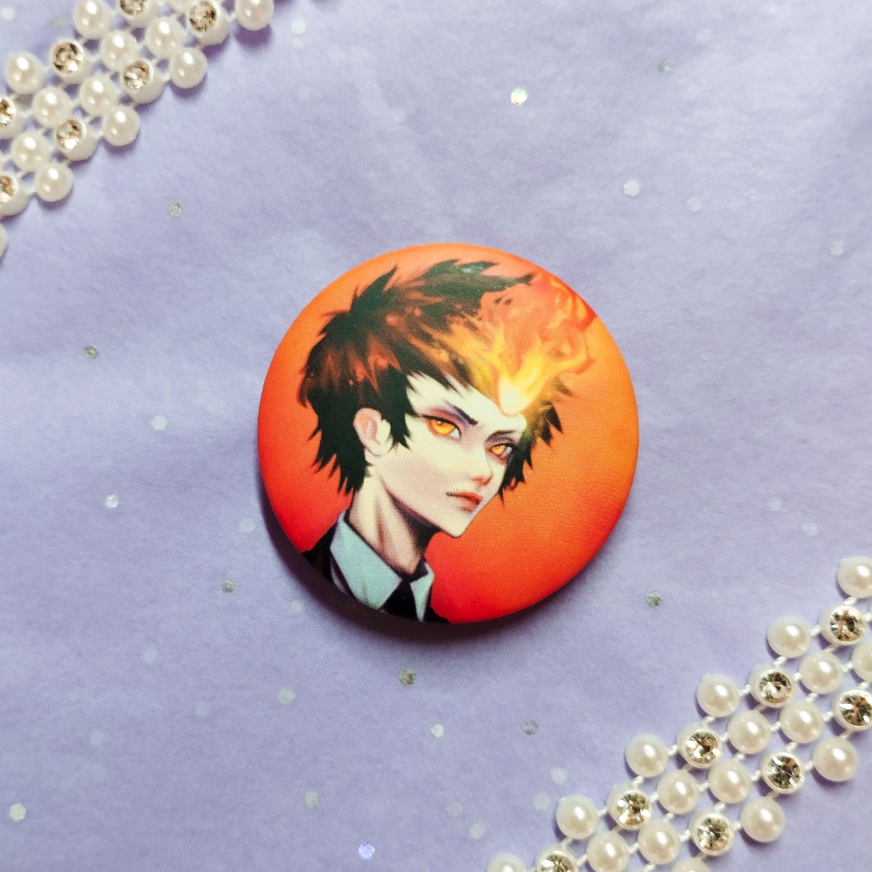 Значок 37 мм Савада Тсуна