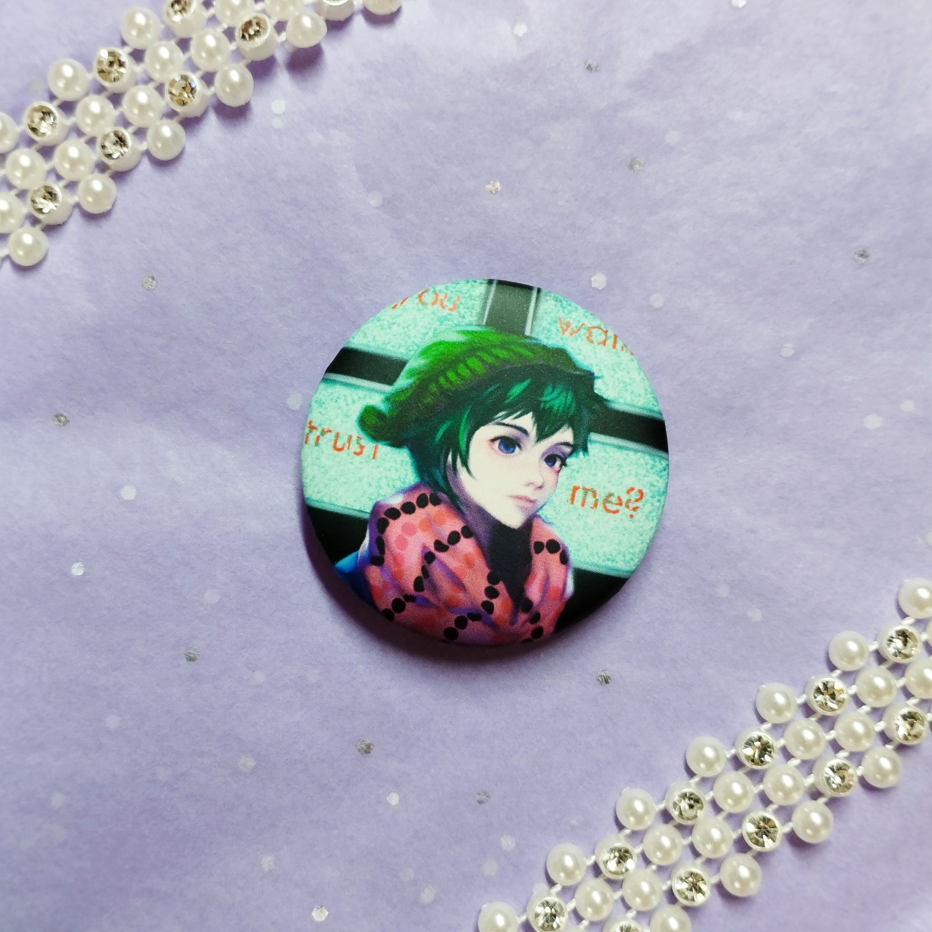 Значок 37 мм Шин Тсукими