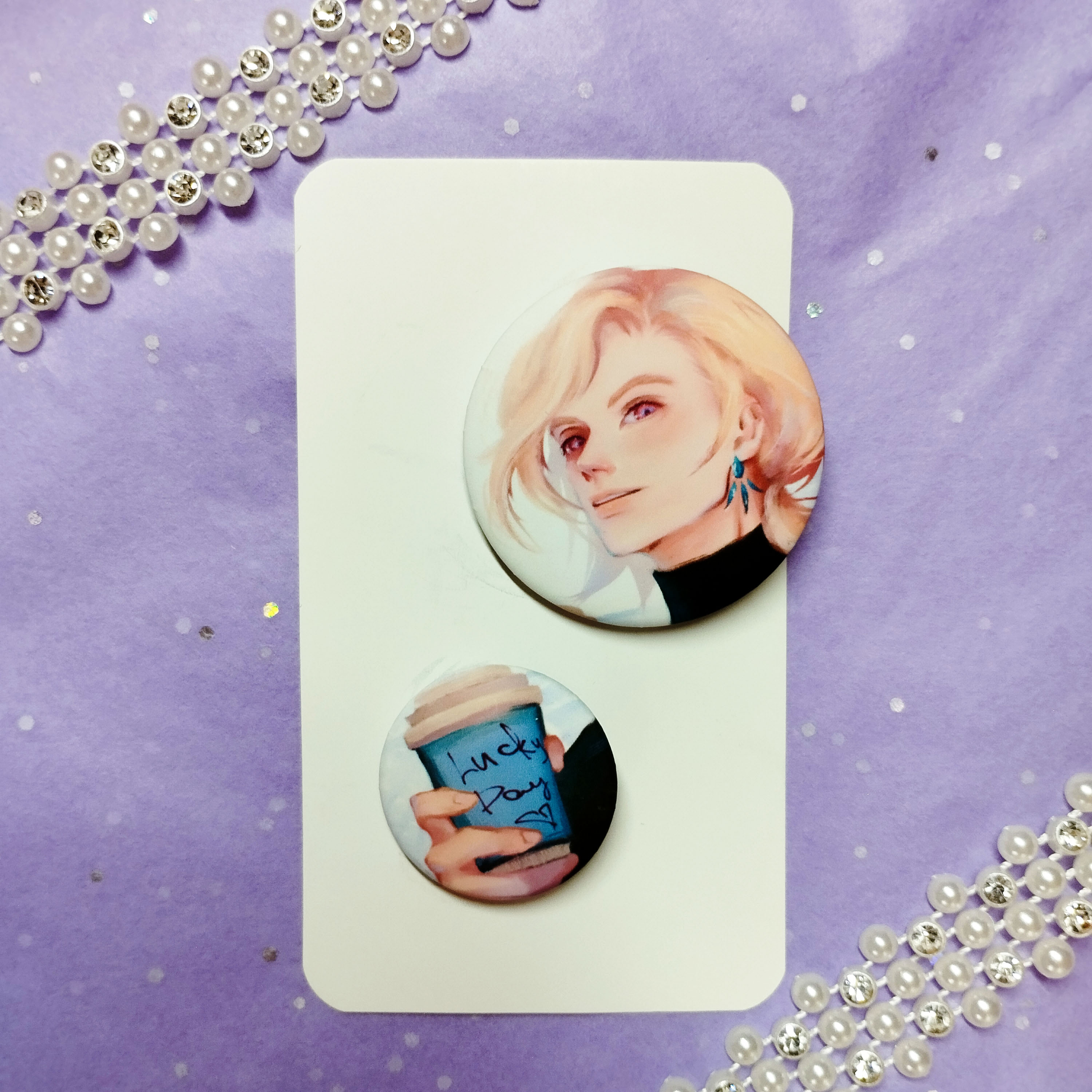 Набор значков Авантюрин