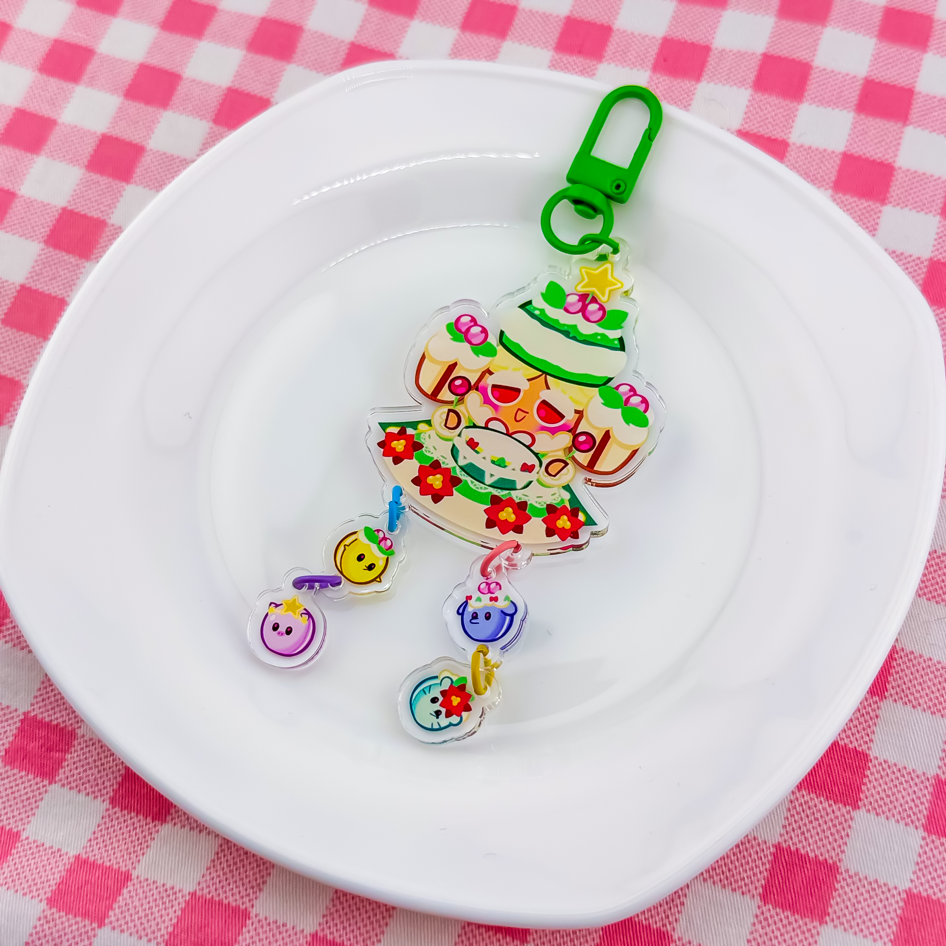 Брелок Macaron Cookie run