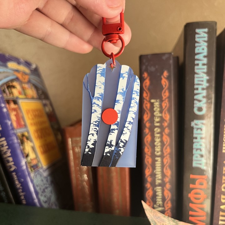 брелок "березы"